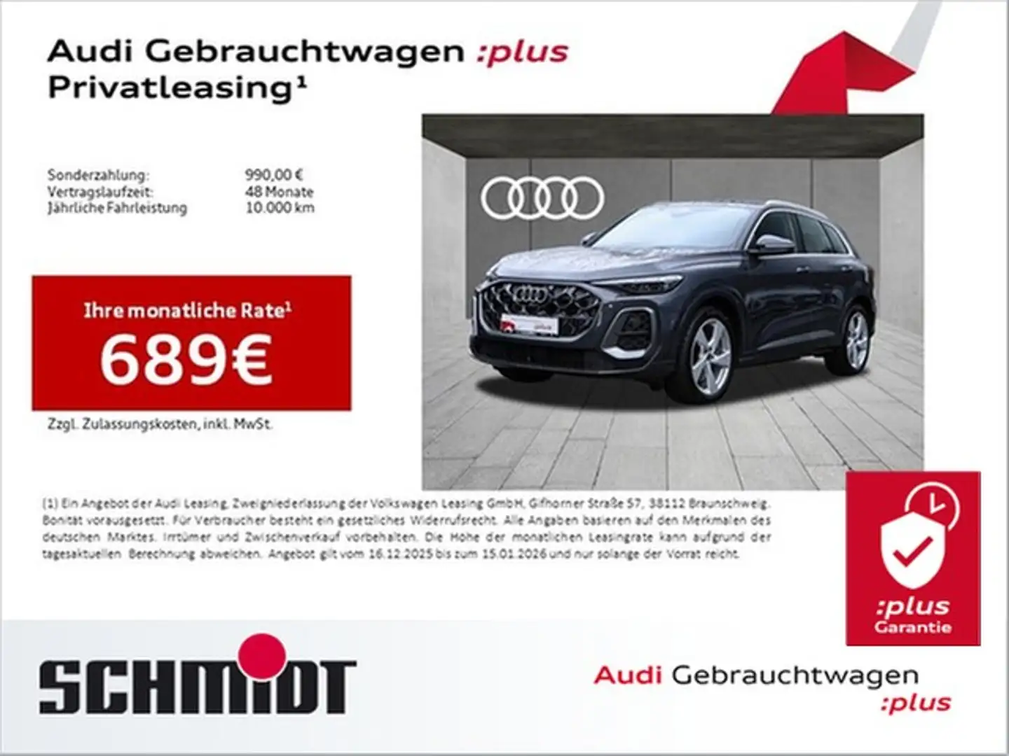 Audi Q5 TDI quattro S line TechPro NaviPro HuD Luftfed.... Schwarz - 1