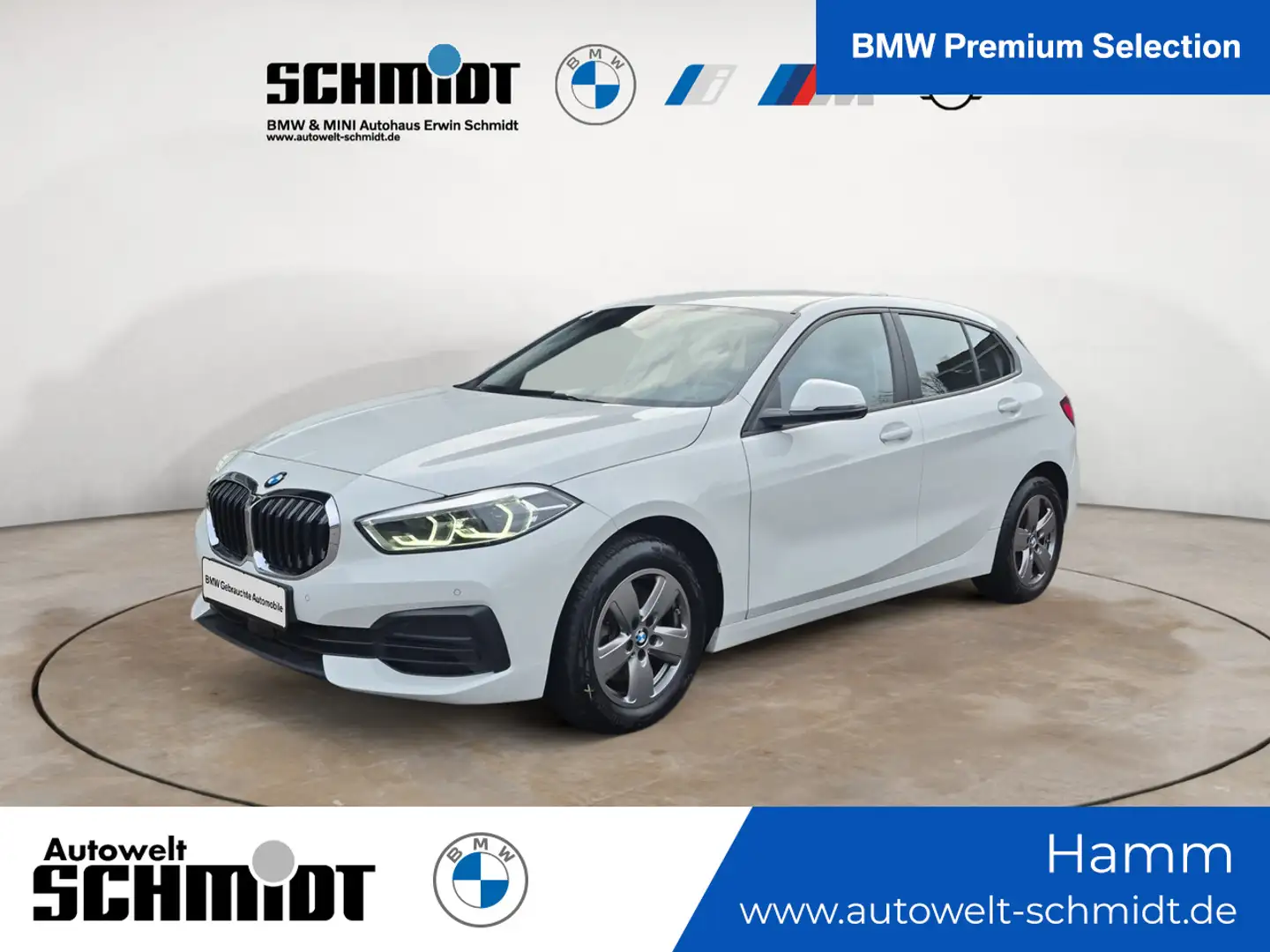 BMW 118 i Advantage + 2Jahre-BPS.-GARANTIE Blanc - 1