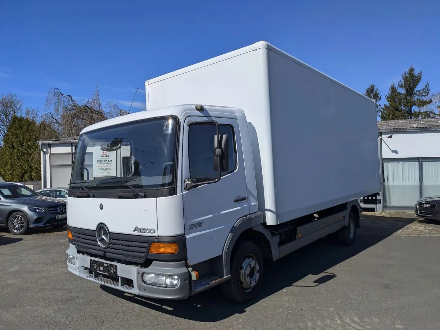 Mercedes-Benz Atego 815 Koffer Ladebordwand 2.Hand Bianco - 2