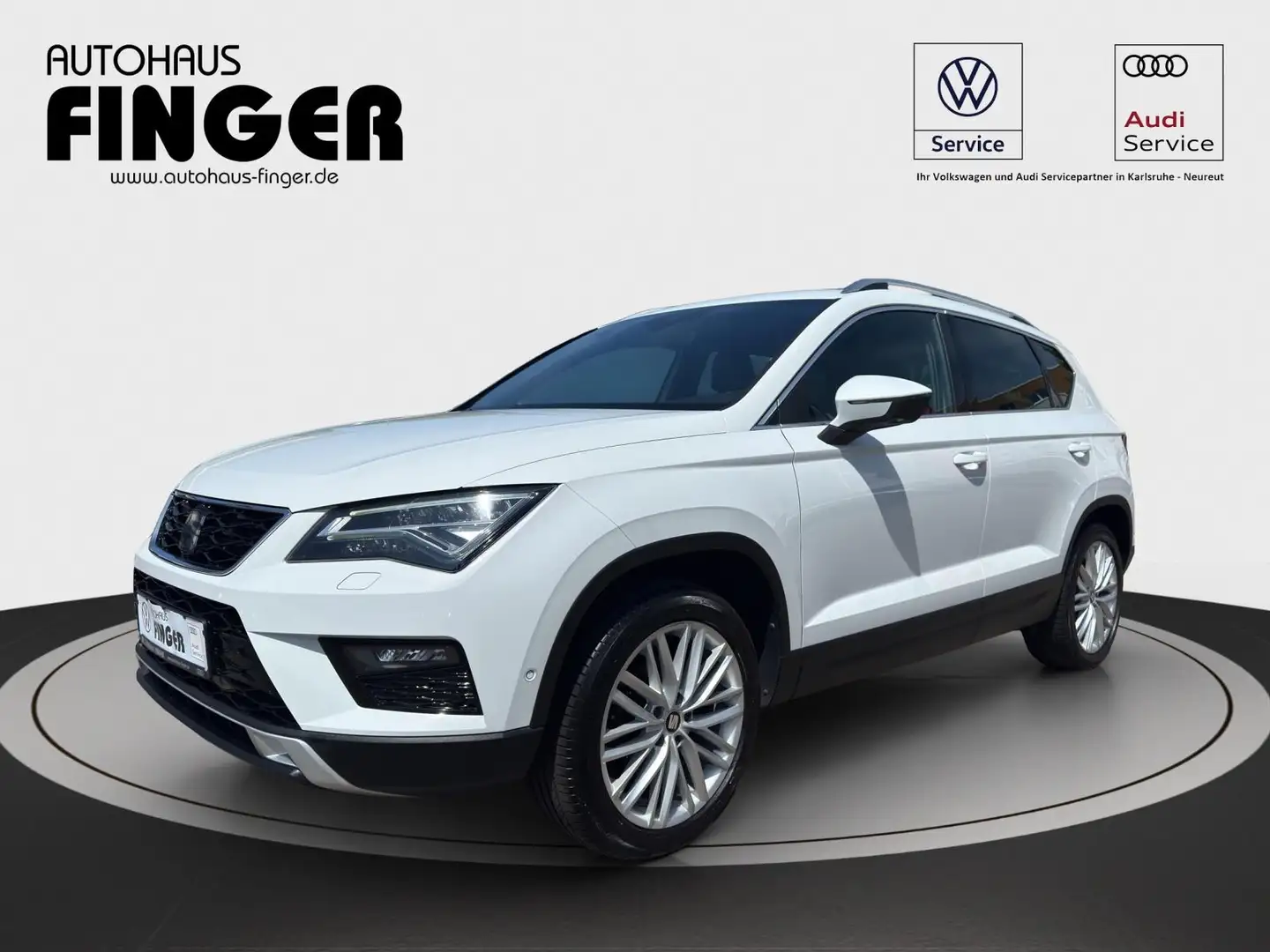 SEAT Ateca 1.5 TSI DSG Xcellence*AHK/LED/Kamera/ACC* Blanco - 2