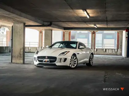 White 2016 Jaguar F-TYPE Coupe RWD Coupe Rear-Wheel Drive 8-Speed Automatic