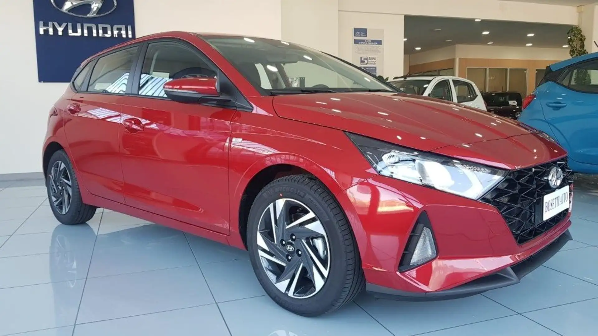 Hyundai i20 1.0 T-GDI 48V iMT ConnectLine Rosso - 2