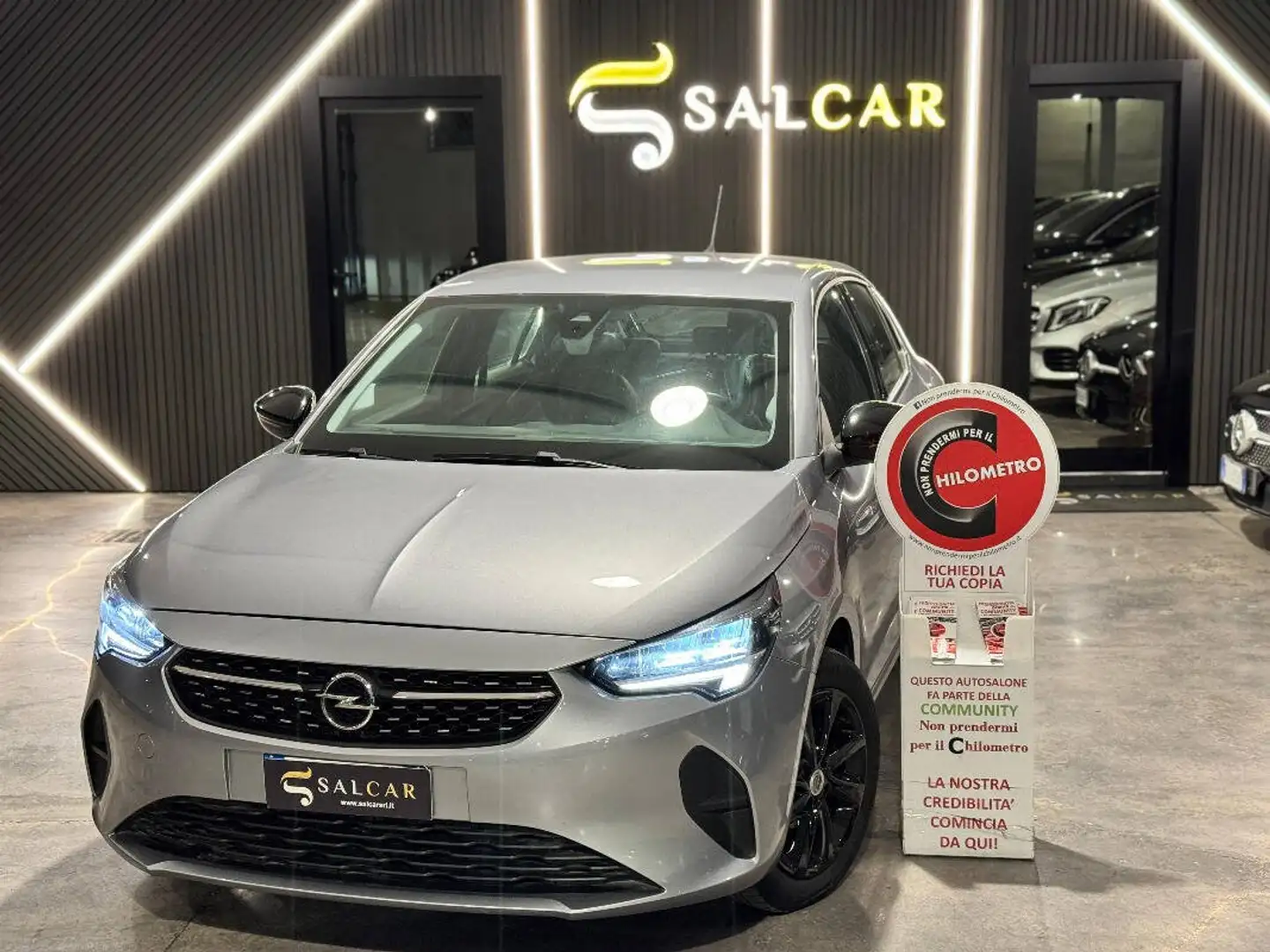 Opel Corsa 1.2 Benzina 100 CV Elegance 2021 Grigio - 1