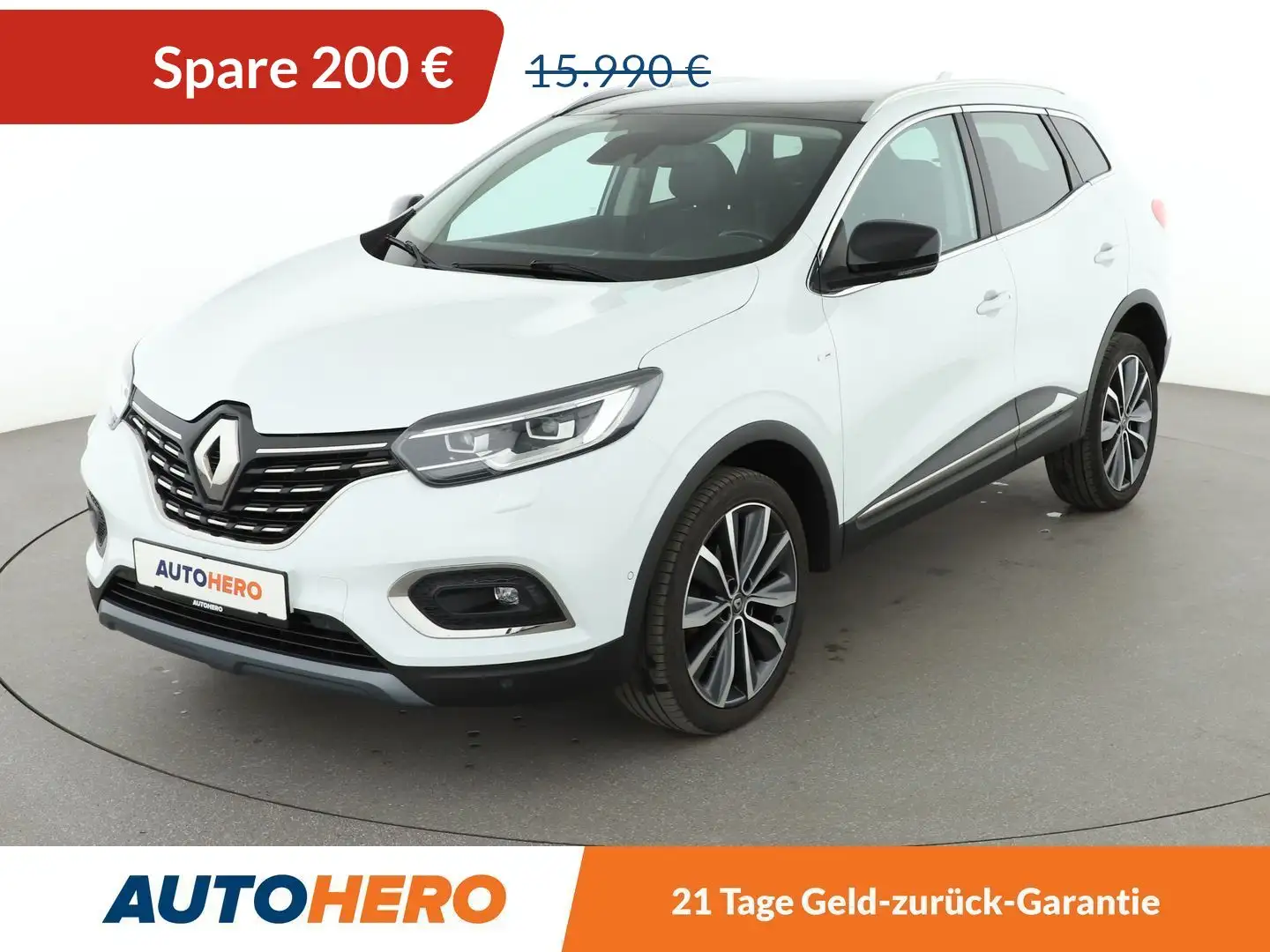 Renault Kadjar 1.7 BLUE dCi Bose Edition 4x4 *NAVI*CAM*SHZ*TEMPO* Weiß - 1