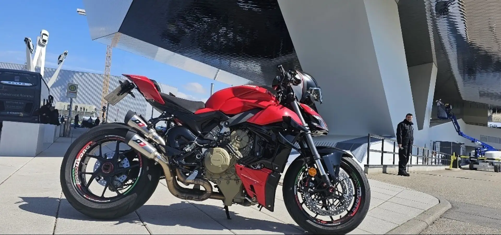 Ducati Streetfighter V4 QD / Rizoma / SW Motech Rot - 2