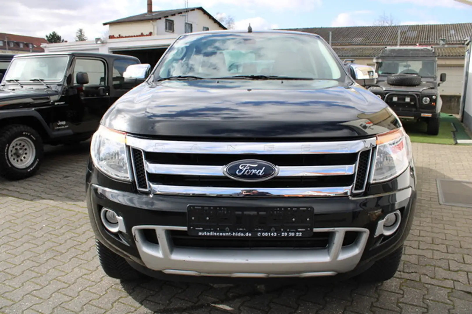 Ford Ranger 3.2 Limited Doka TOP*VOLL*Abdeckung*Scheckheft Zwart - 2