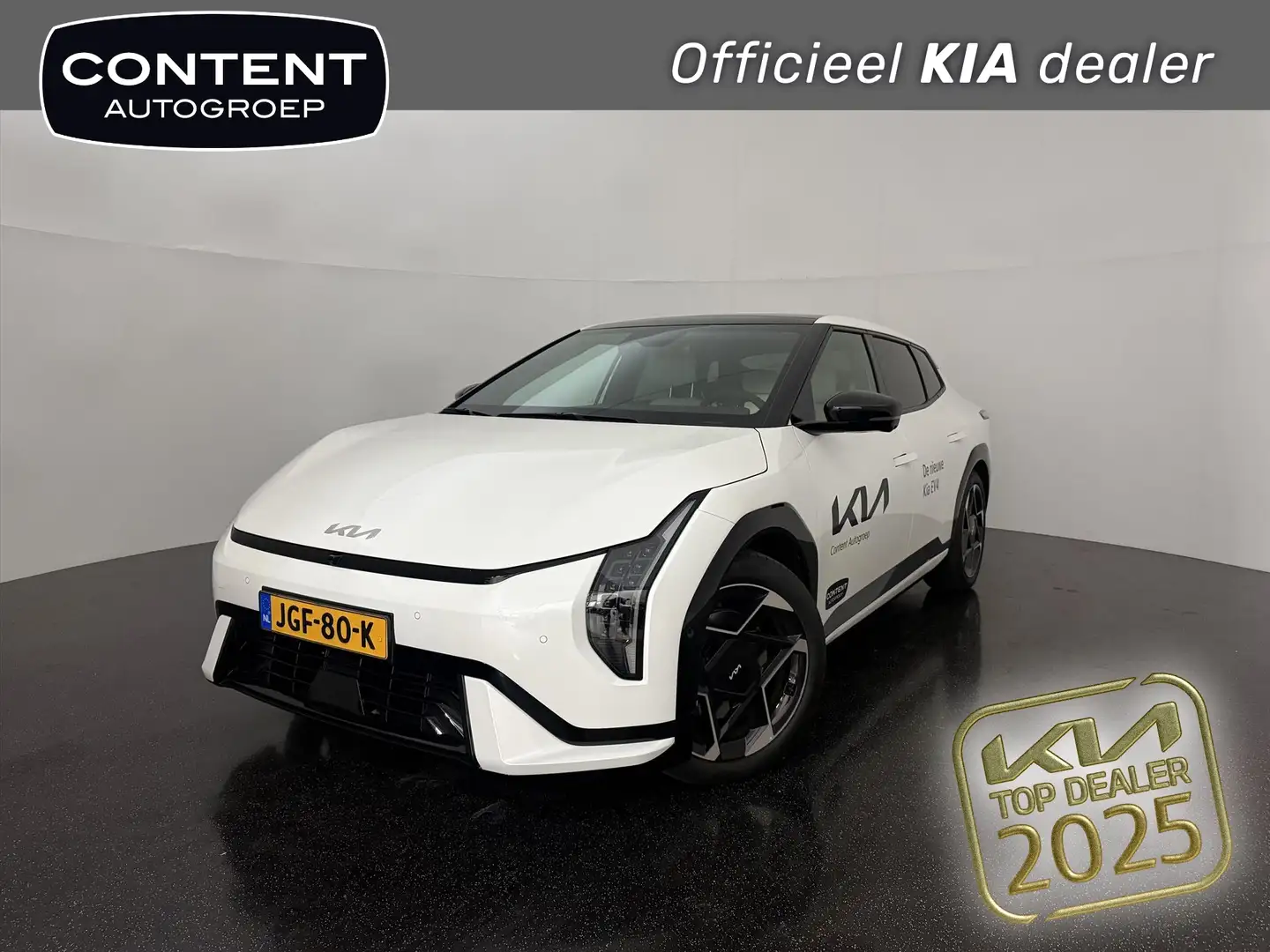 Kia EV4 Fastback 81,4 kWh 204PK GT-PlusLine Blanc - 1