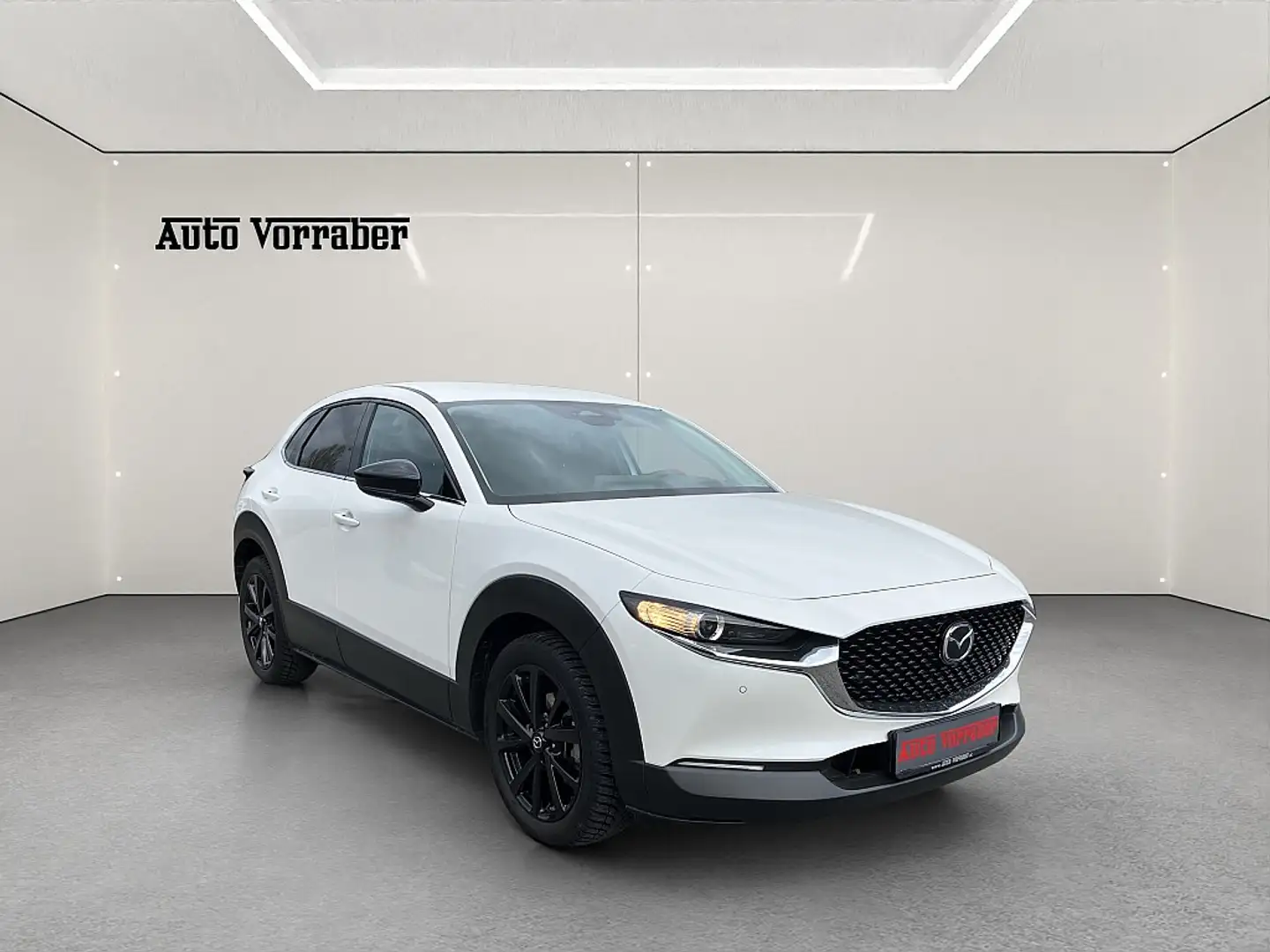 Mazda CX-30 e-Skyactive G122 Homura Aut. Blanco - 2