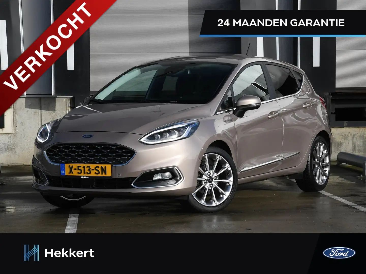 Ford Fiesta Vignale 1.0 EcoBoost 140pk ADAP. CRUISE | LED | WI Grijs - 1