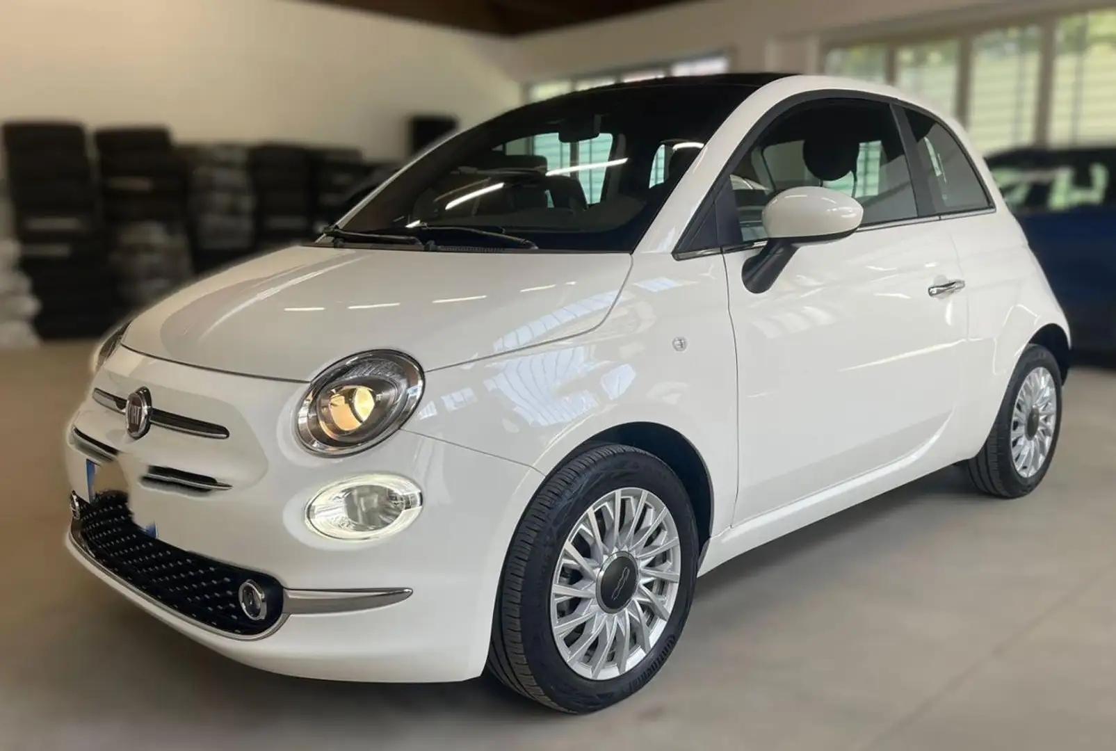Fiat 500 1.0 Hybrid Dolcevita Bianco - 1