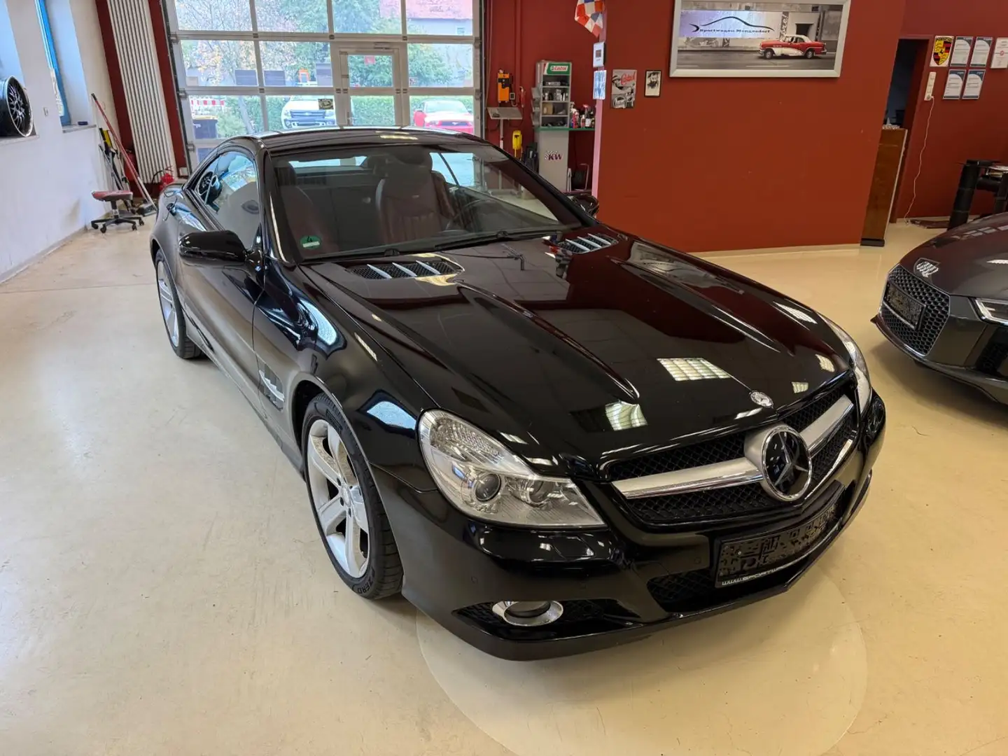 Mercedes-Benz SL 500 DESIGNO,AIRSCARF,Distro.,DEUTSCH,18"Zoll Schwarz - 1
