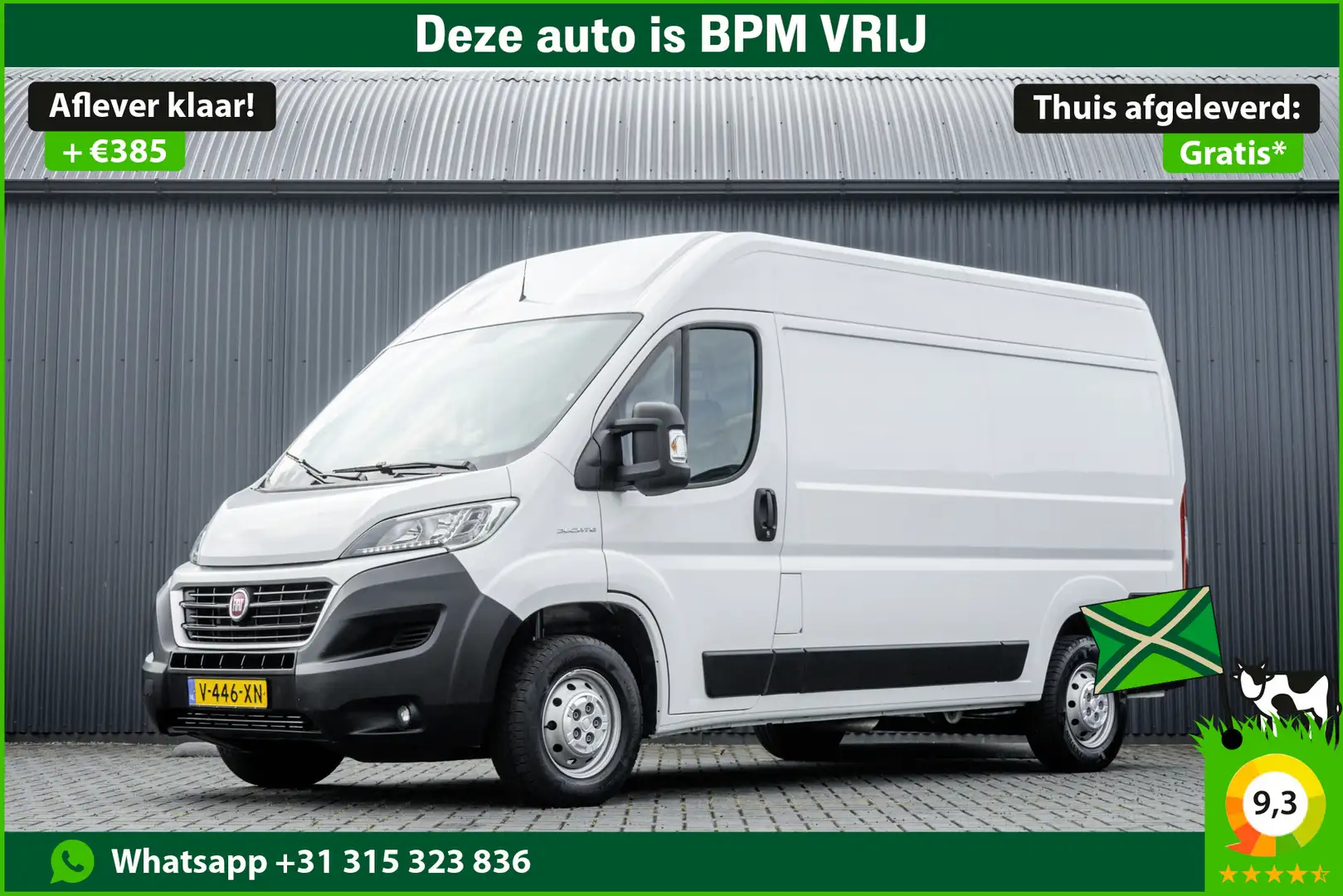 Fiat Ducato **2.3 MultiJet L2H2 | Euro 6 | 131 PK | Cruise | C Weiß - 1