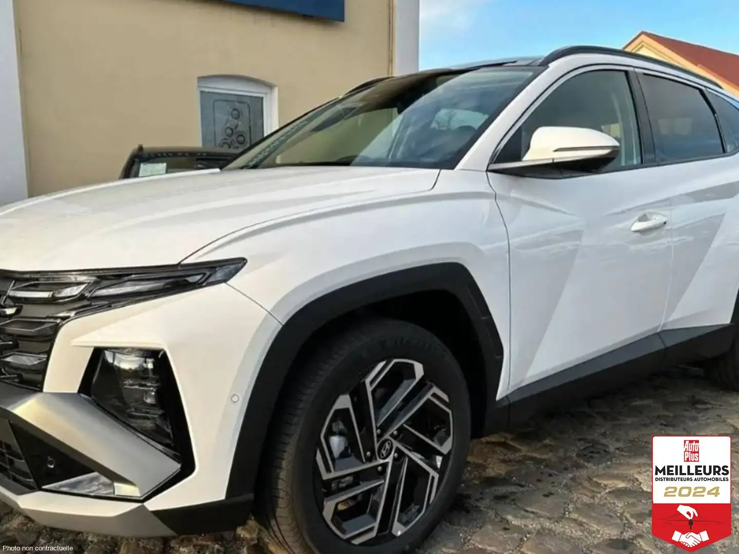 Hyundai TUCSON 1.6 T-GDI 215 Hybrid BVA6 Executive Blanc - 1