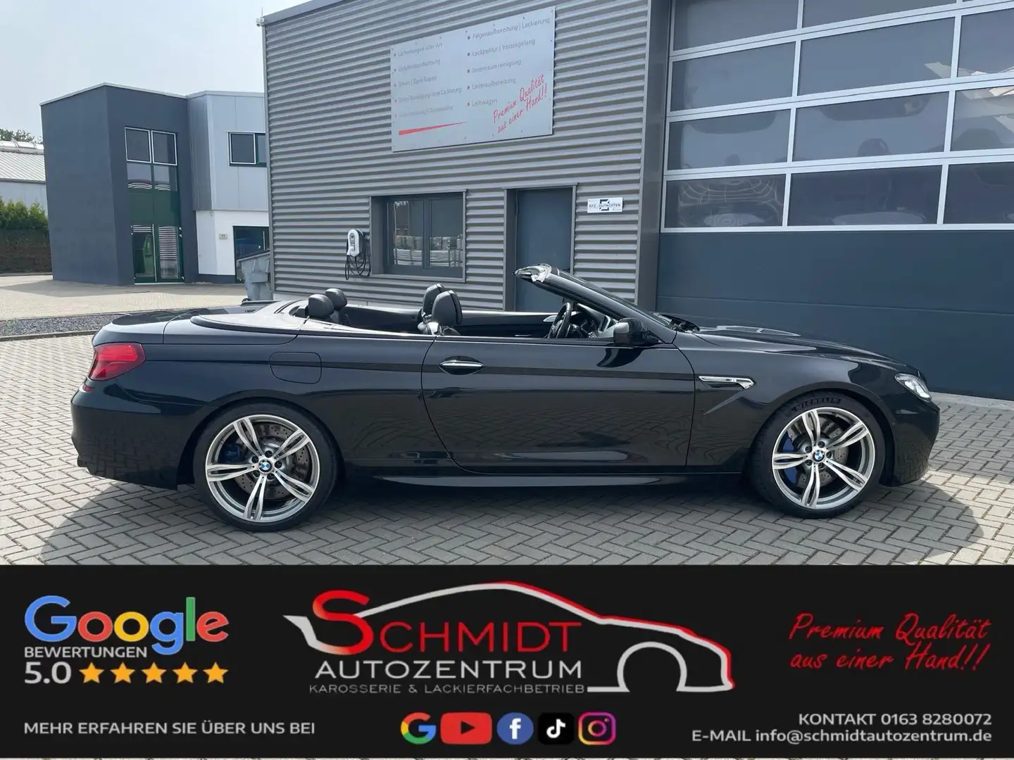 BMW M6 Competition-Paket|B&O|BELÜFT-SITZ|HUD|SOFT|LED Černá - 1