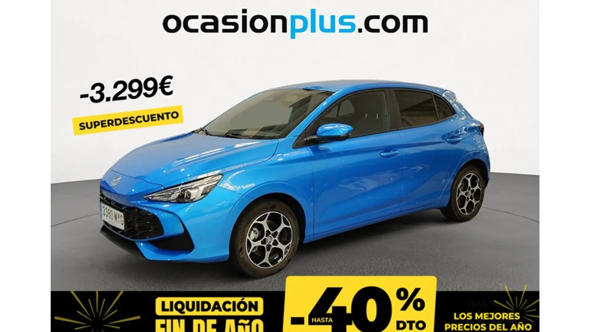 MG MG3 3 1.5 Hybrid+ Luxury 143kW Bleu - 1