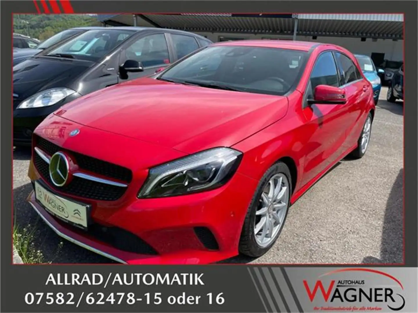 Mercedes-Benz A 220 CDI BlueEfficiency 4MATIC Aut. *AHK* Rood - 1