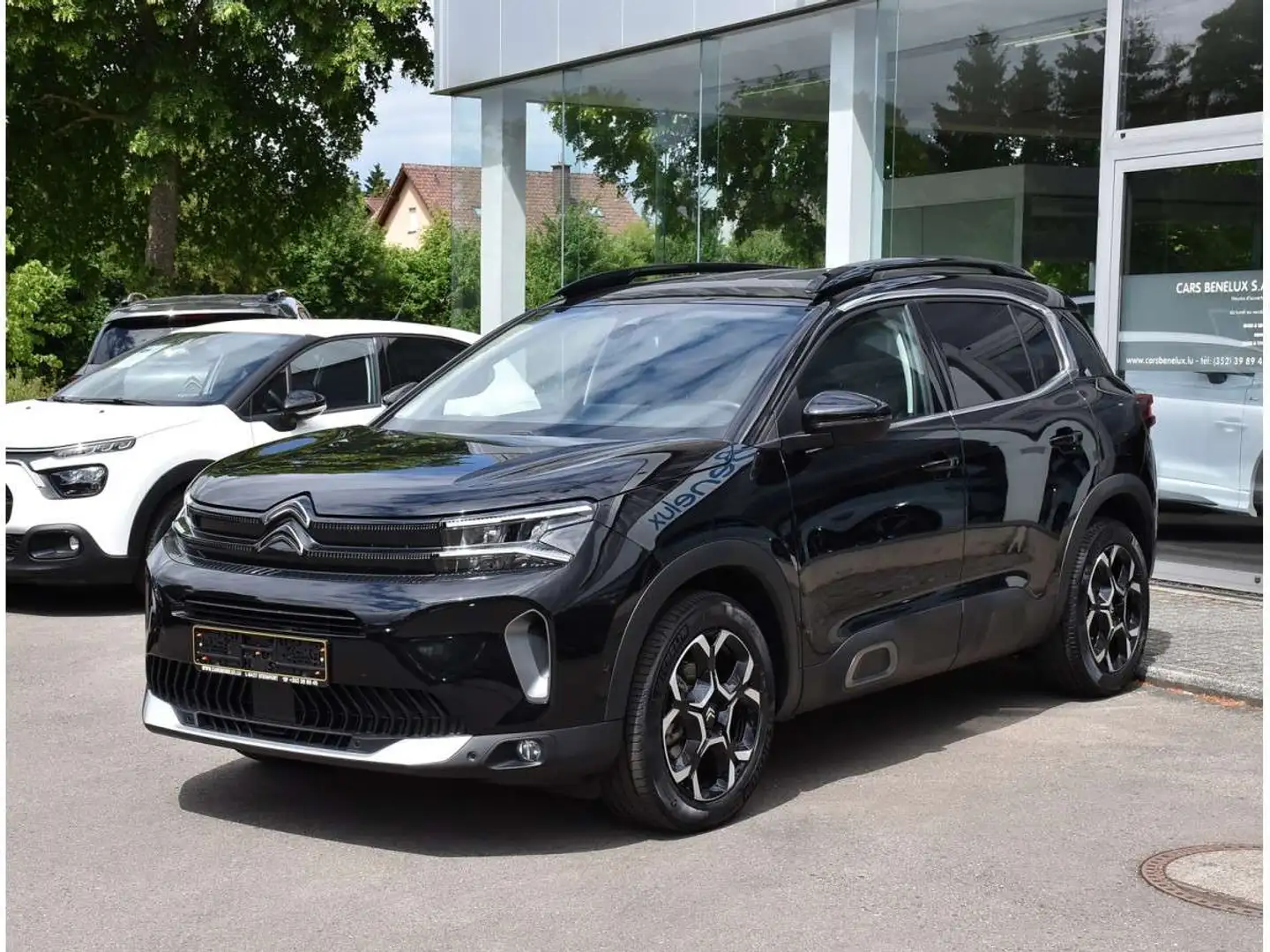 Citroen C5 Aircross 1.2 PureTech Shine EAT8 ACC CUIR CAM LANE SIDE 1 Noir - 2