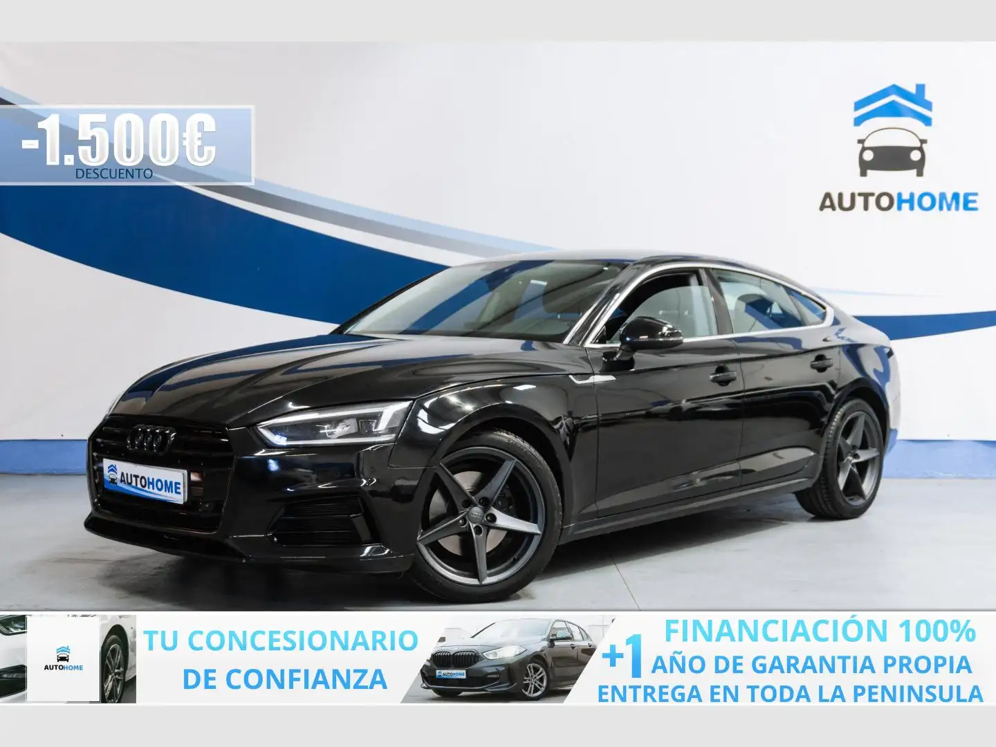 Audi A5 Sportback 2.0TDI S tronic 110kW Blanc - 1