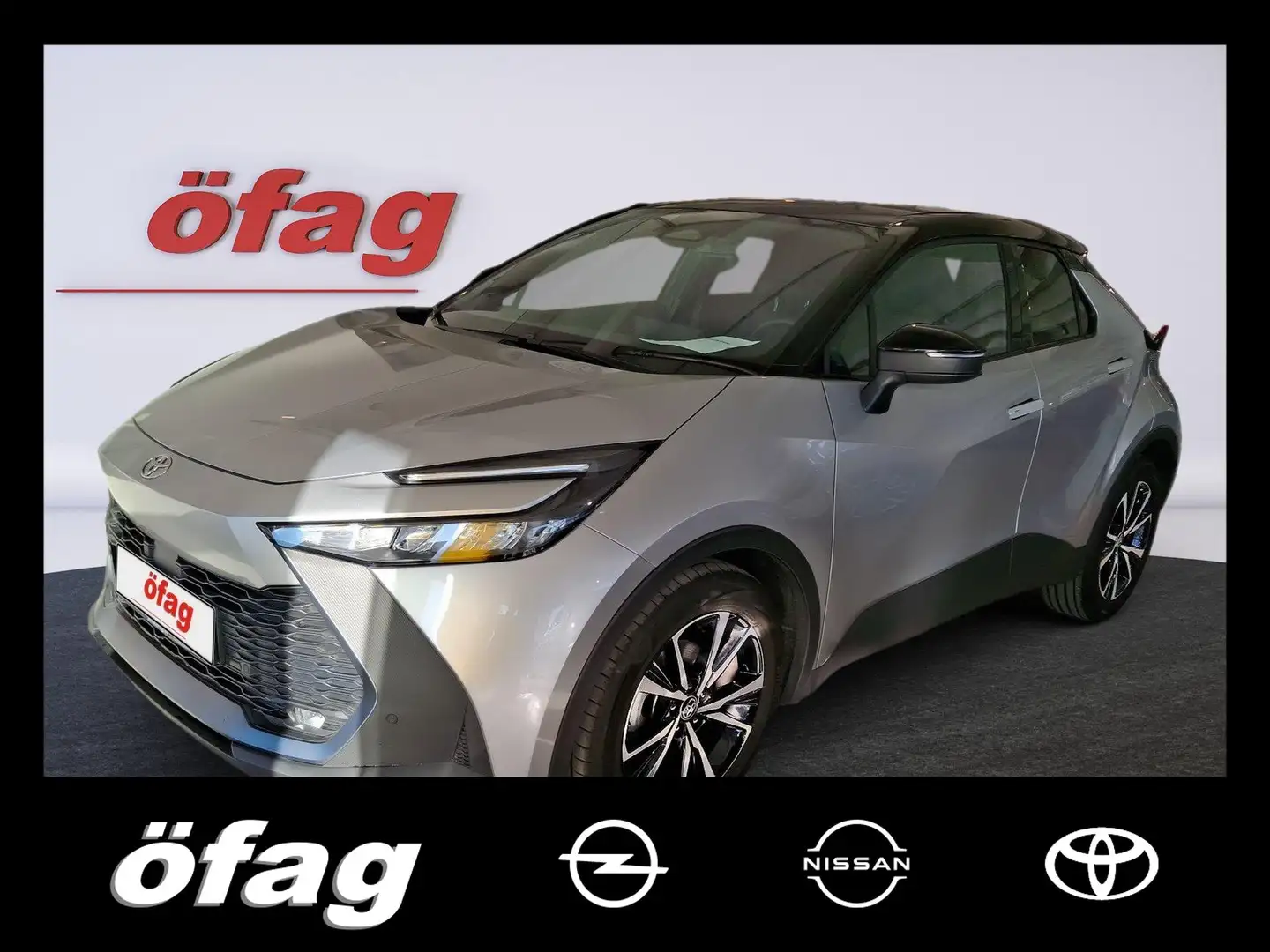 Toyota C-HR 1.8 Hybrid E-CVT Active Drive SHZ+2xKlima Silber - 1