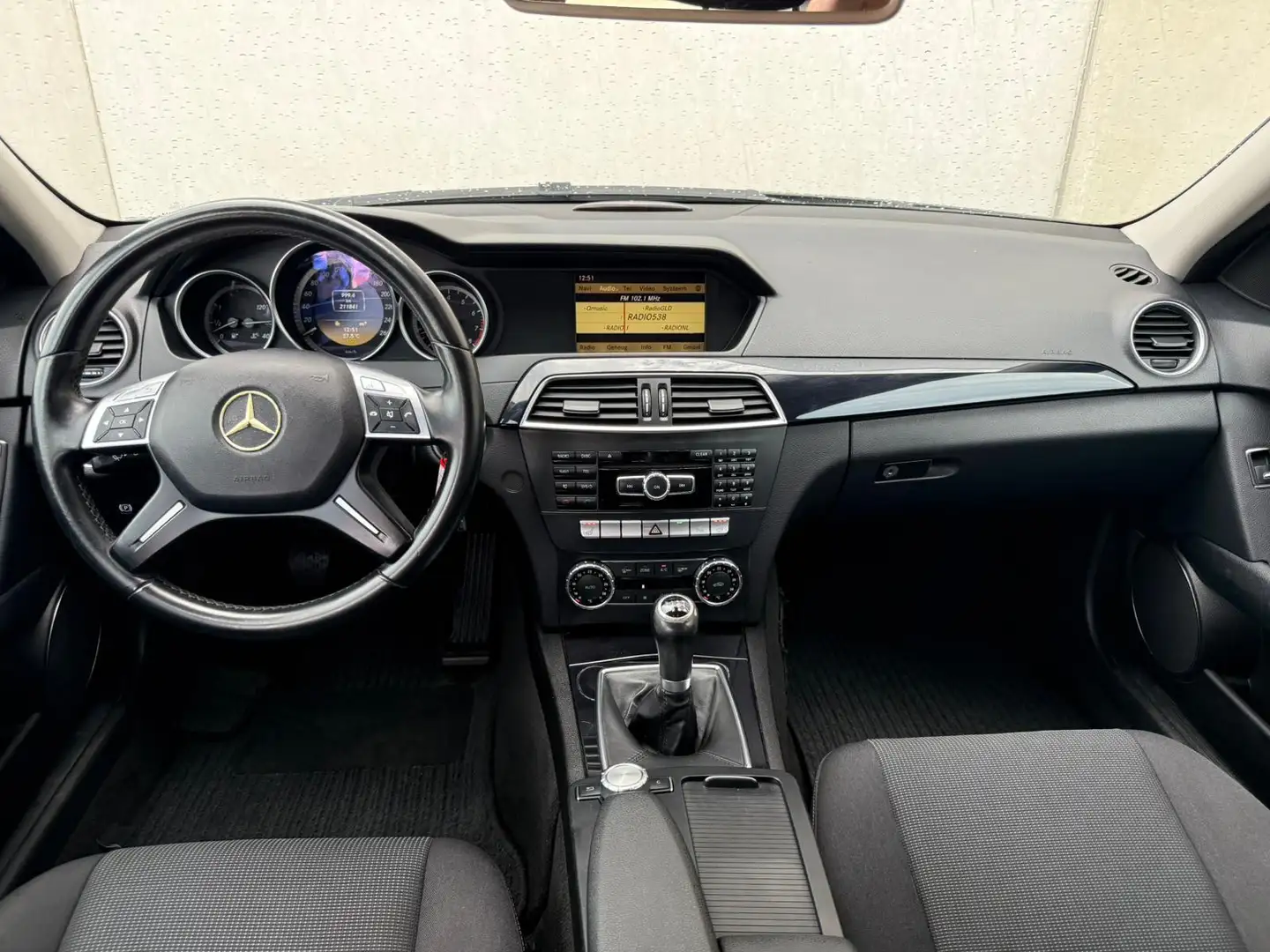 Mercedes-Benz C 180 Estate Elegance CGI, APK, LM velgen Facelift Schwarz - 2