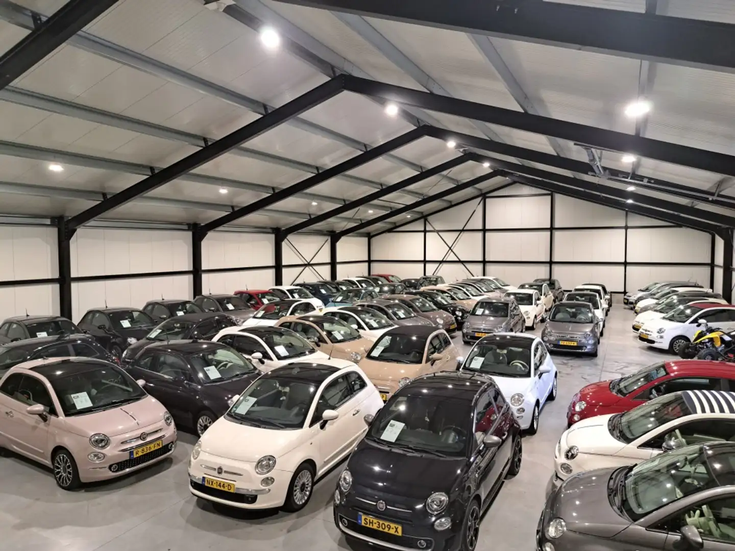 Fiat 500 1.2 50 op voorraad Bleu - 2