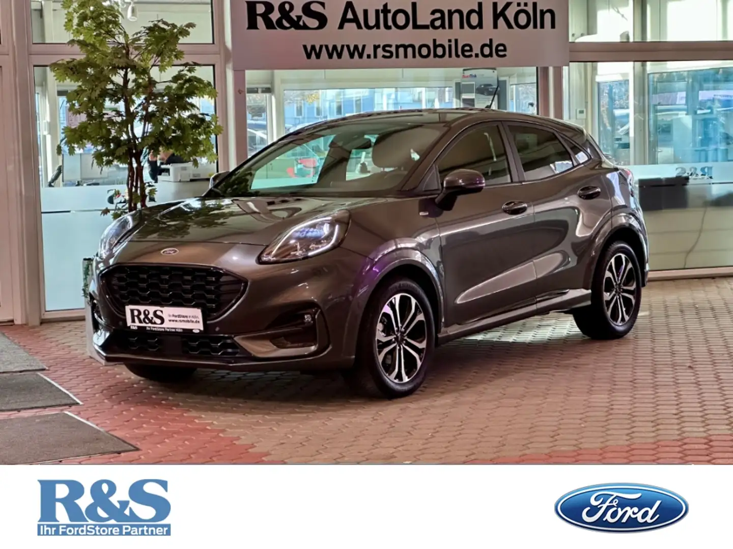 Ford Puma ST-Line+Kamera+BLIS+Navi+Winter-P.+Tempo Gris - 1