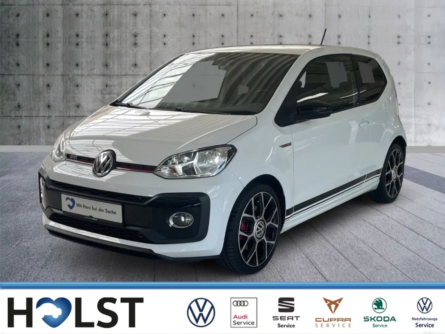 Volkswagen up! 1.0TSI GTI Licht/Regen PDC Climatronic Blanc - 2