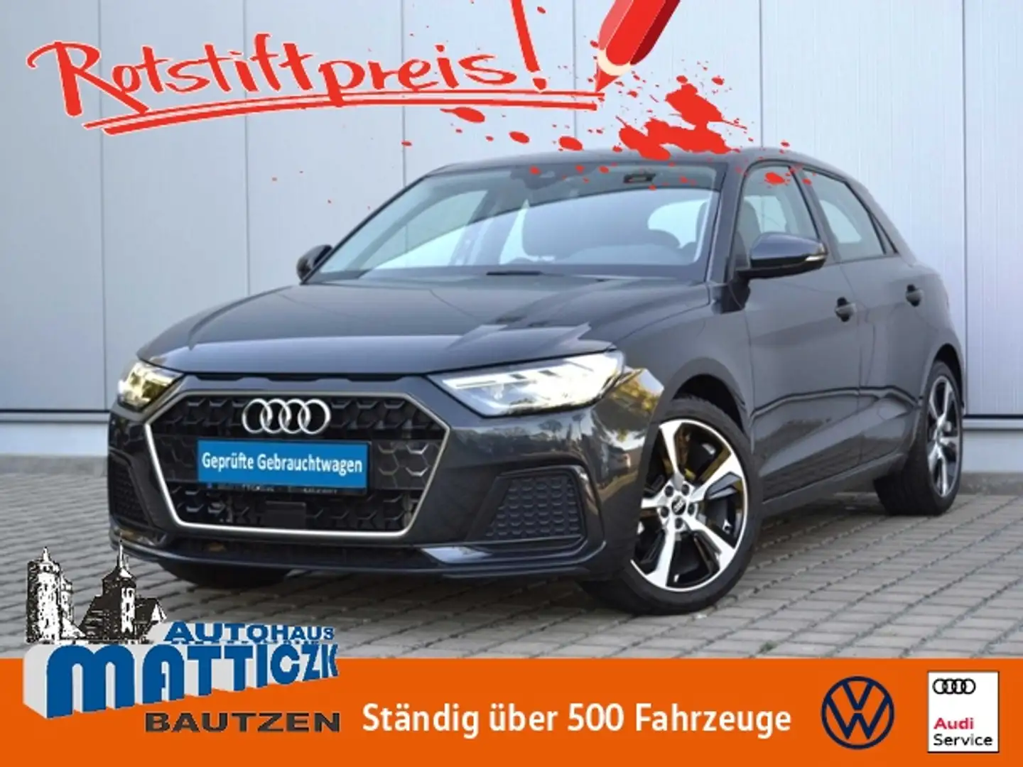 Audi A1 Sportback 30 TFSI Advanced /LED/NAVI/AVC/GRA/APS/ Grau - 1