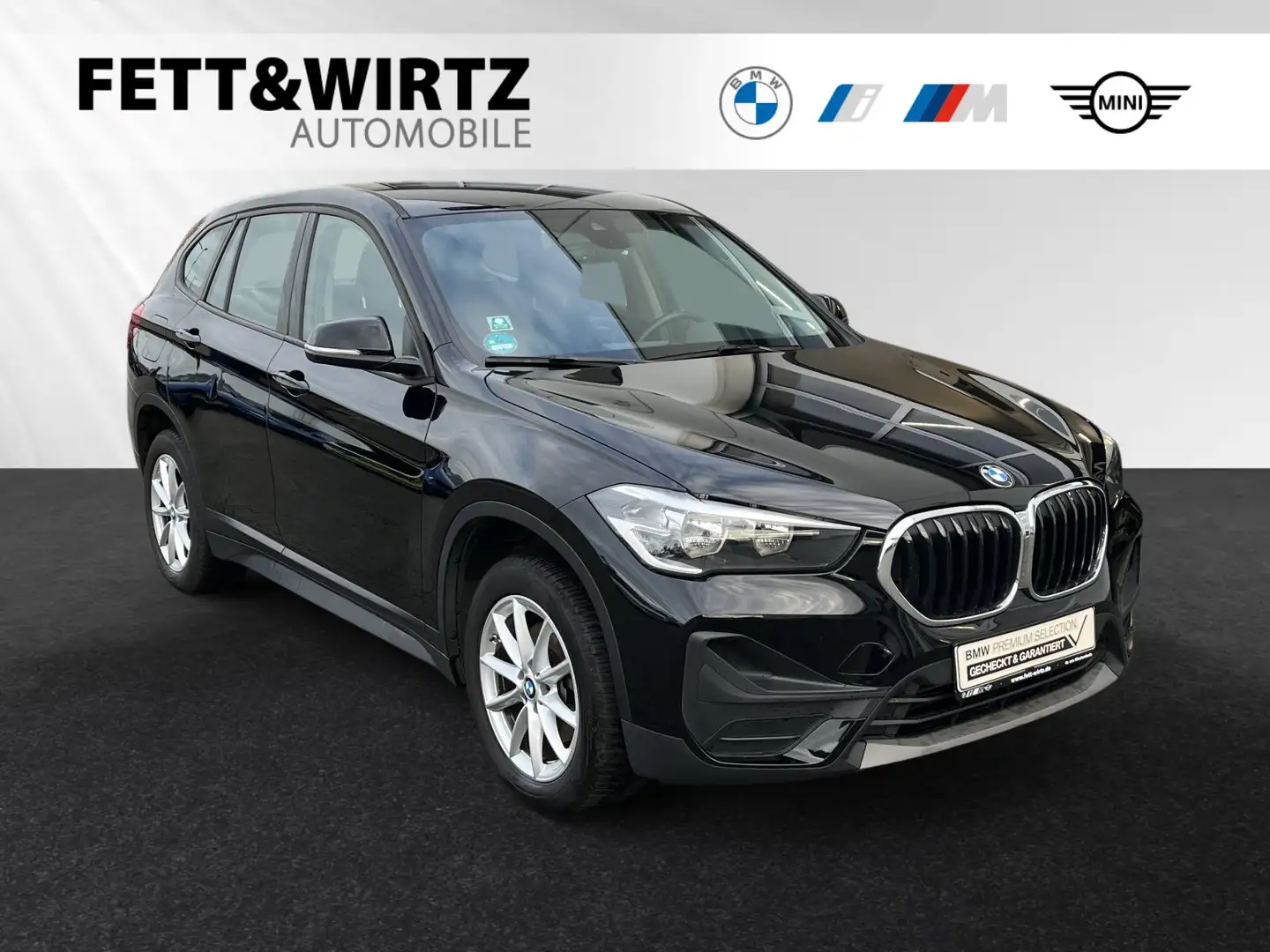 BMW X1 sDrive18i Adv.|Aut.|Navi|PDC|Sitzhzg. Negro - 1