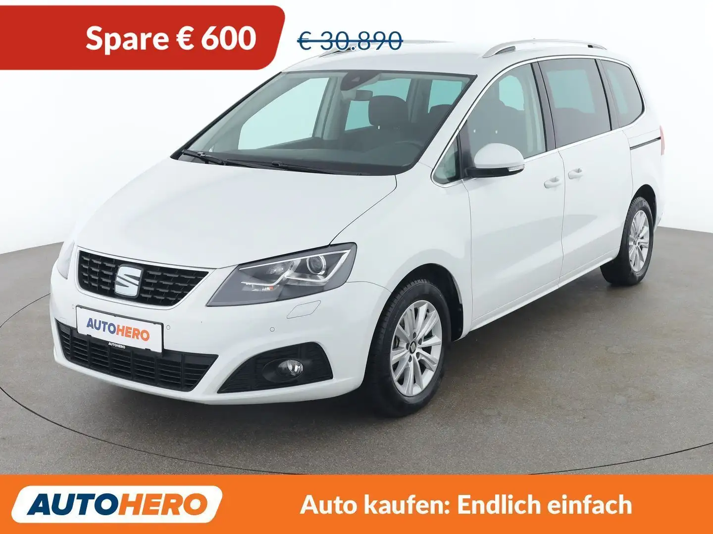 SEAT Alhambra 2.0 TDI Xcellence Weiß - 1