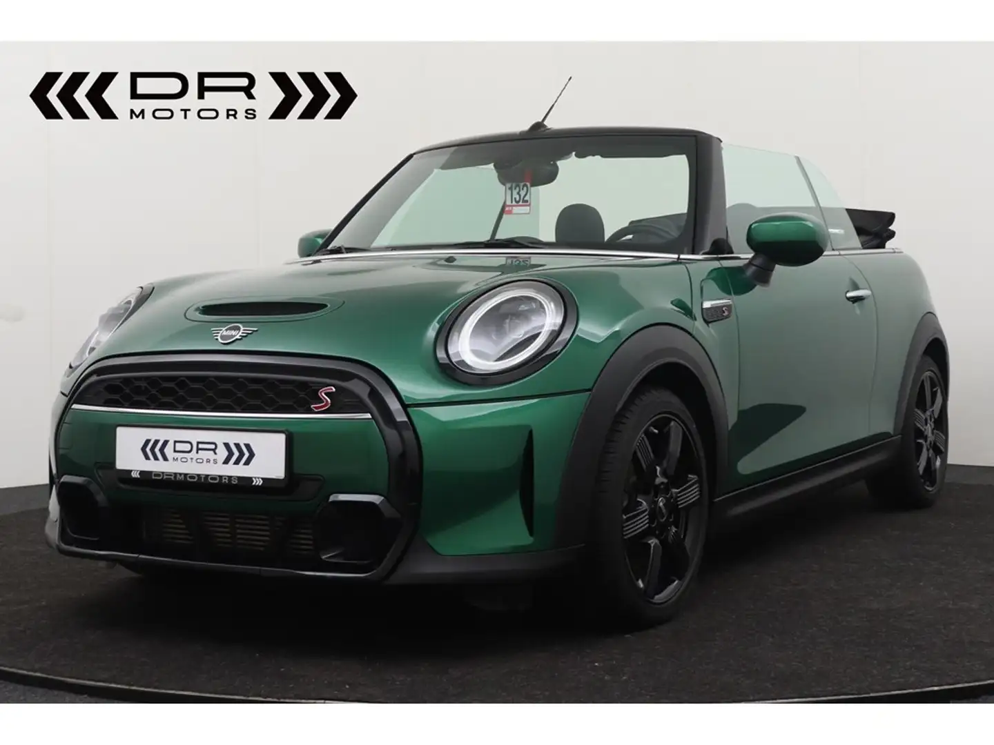 MINI Cooper S Cabrio 2.0i - LED - DAB - VOLLEDER Zelená - 1