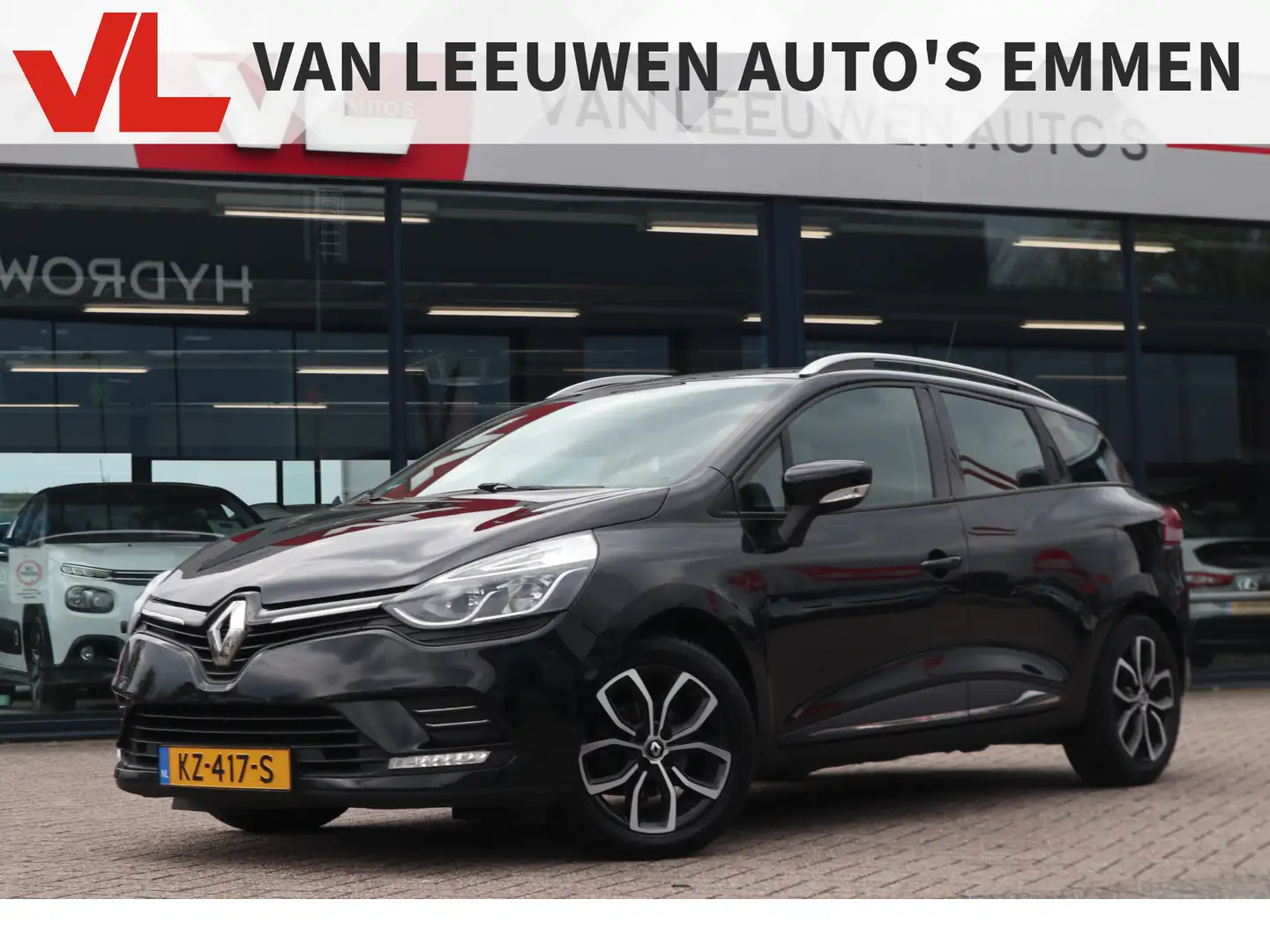 Renault Clio Estate 1.5 dCi Ecoleader Zen | Cruise | Navi | Air Zwart - 1