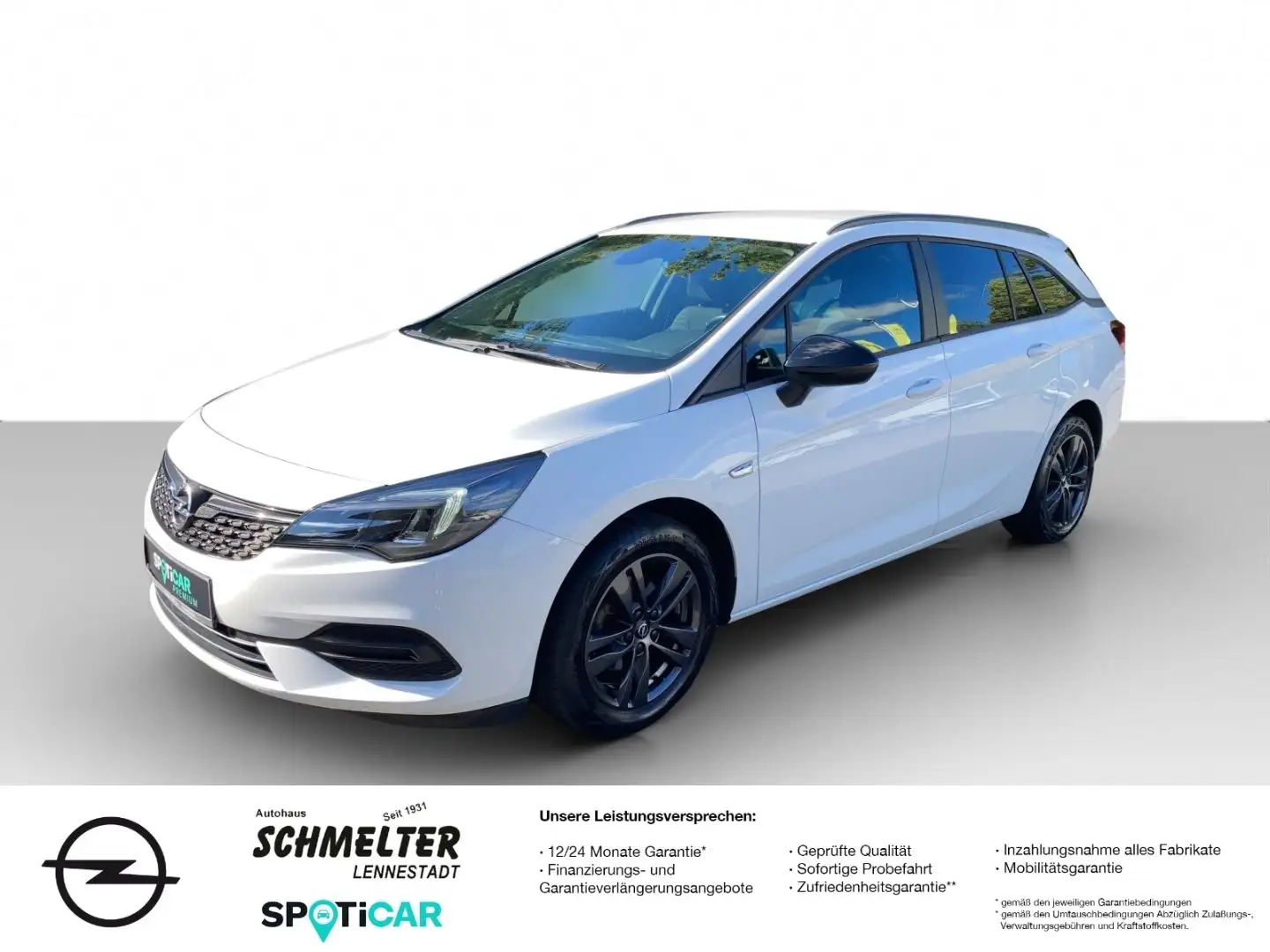 Opel Astra K S.T. Edition 130PS, Navi,LED,Sitzheizung Blanc - 1
