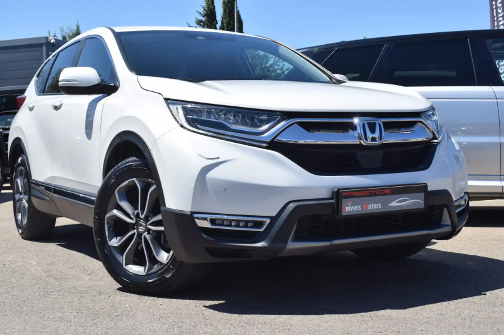 Honda CR-V 2.0 I-MMD 184CH ELEGANCE 2WD AT Blanc - 1