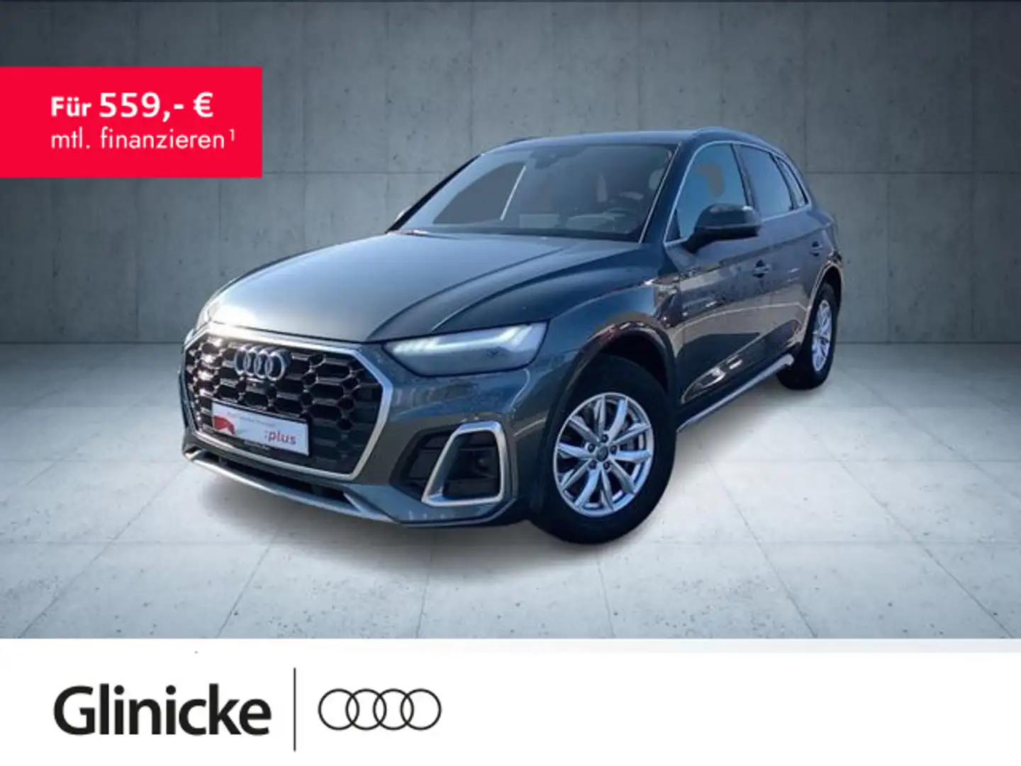 Audi Q5 S line 50 TDI qu AHK/Matrix/Assist/HuD/OLED/K Grau - 1