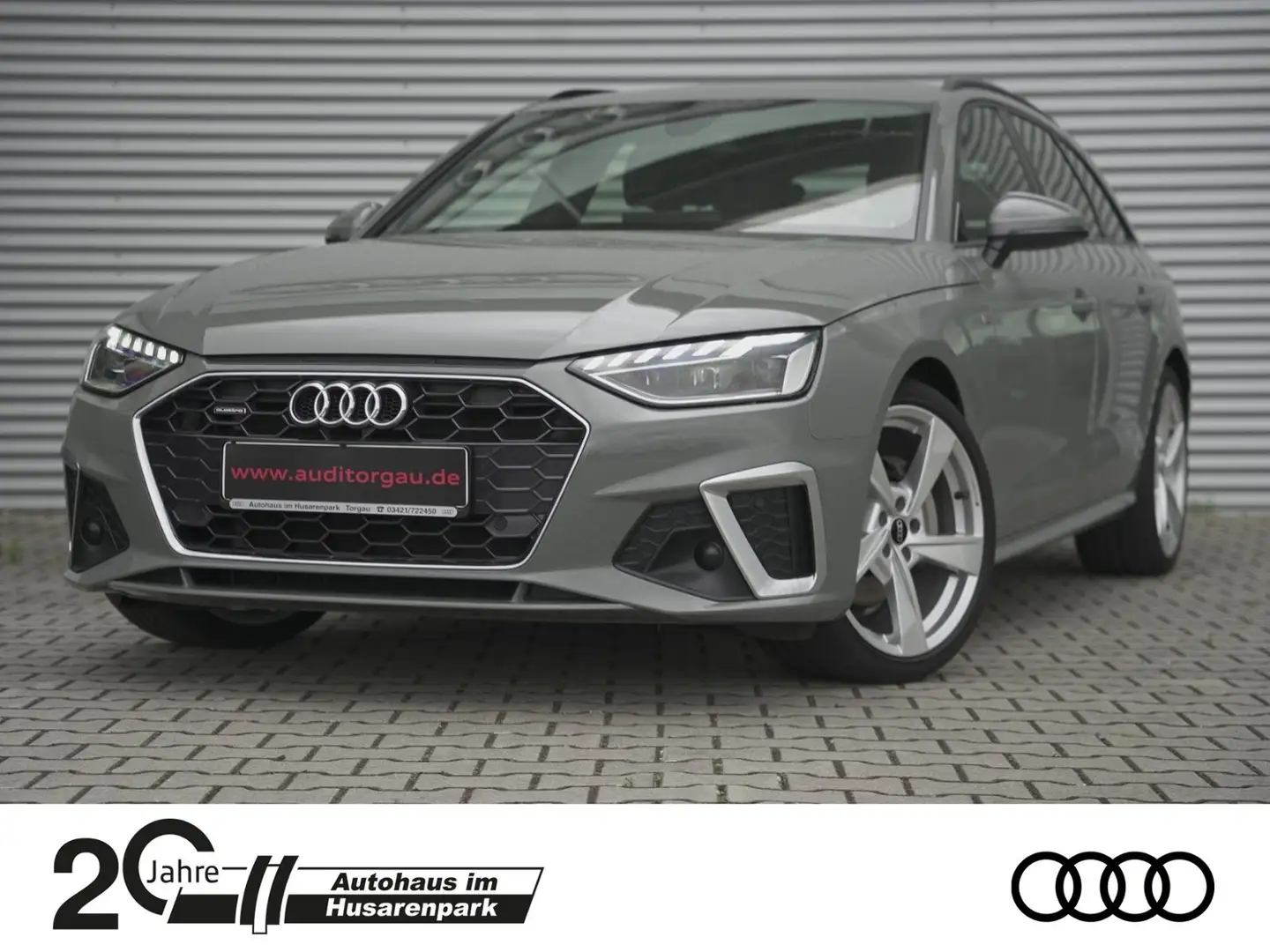 Audi A4 Avant 40 TDI quattro S line++AMBIENTE PLUS+NA Grau - 1