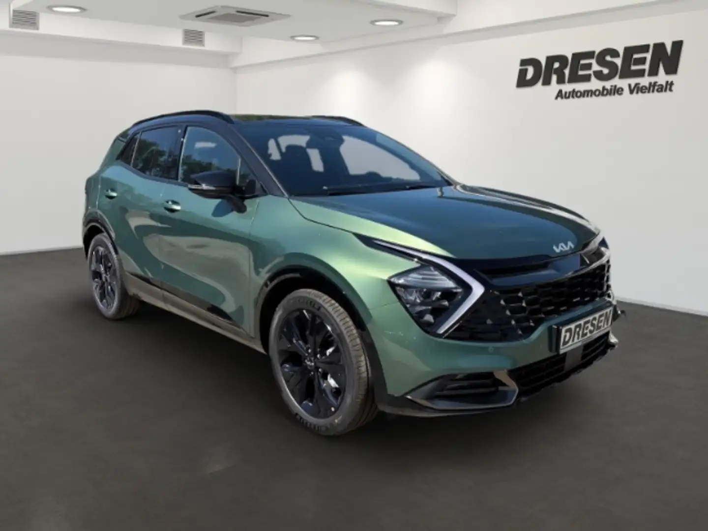 Kia Sportage NIGHTLINE ED 1.6 T-GDI AT NAVI,DAB,KLIMA,CARPLAY,S Grün - 2