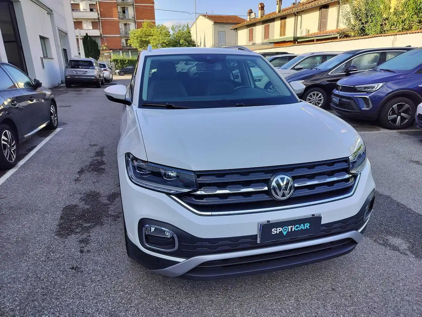 Volkswagen T-Cross 1.0 TSI 115 CV DSG Advanced BMT Blanc - 1