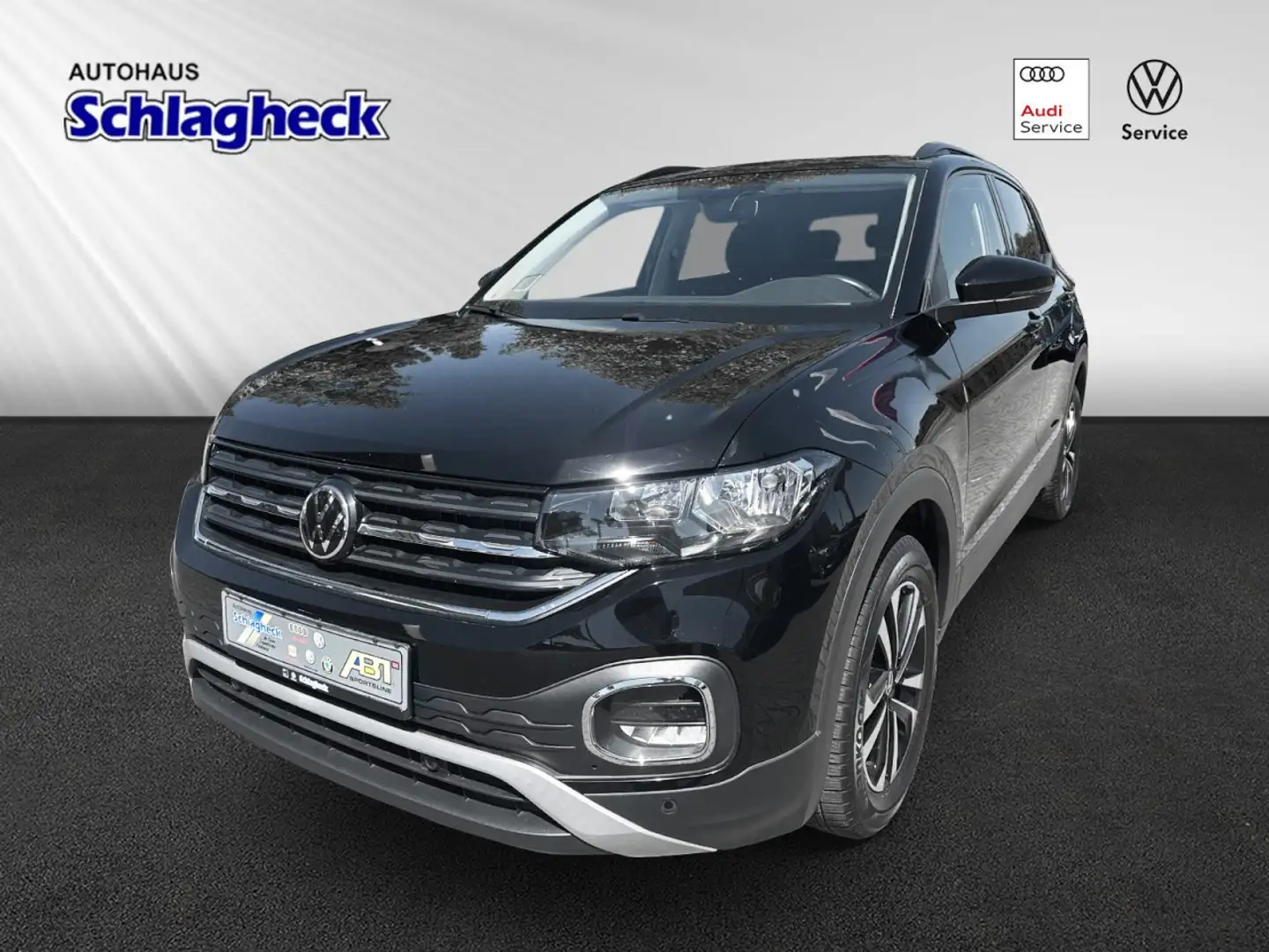 Volkswagen T-Cross United T-Cross 1.0 TSI United Klima Navi Zwart - 1