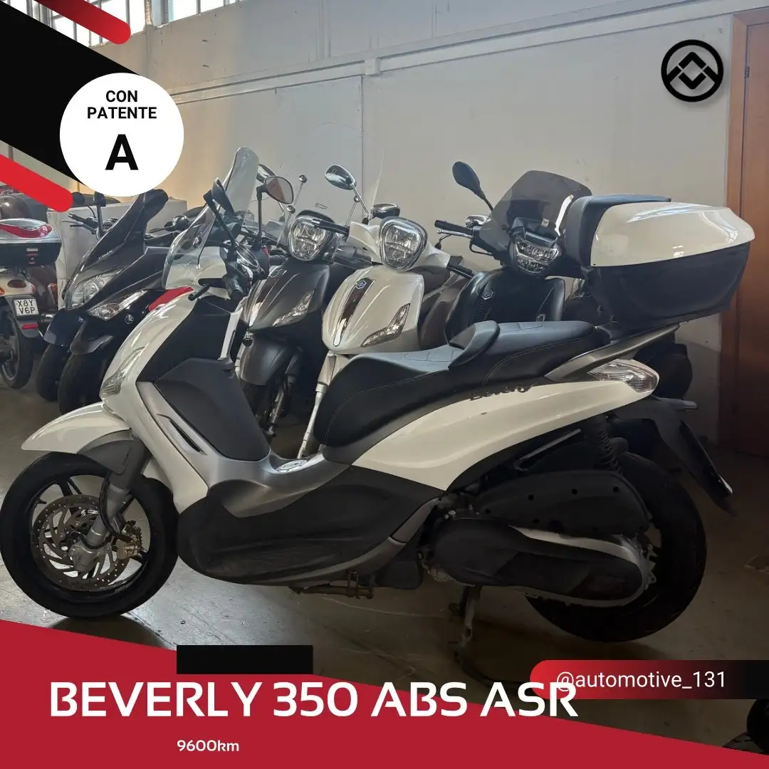 Piaggio Beverly 350 Bianco - 1