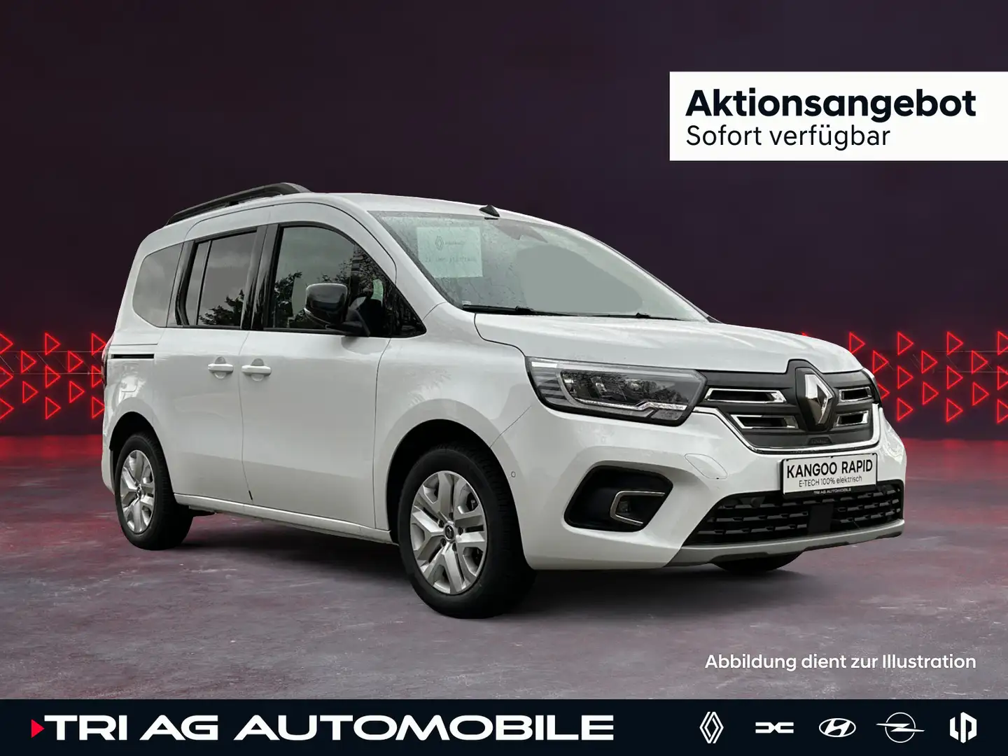Renault Kangoo E-TECH Kangoo E-Tech Techno Winter+Kompakt +Safety-Pake Blanc - 1
