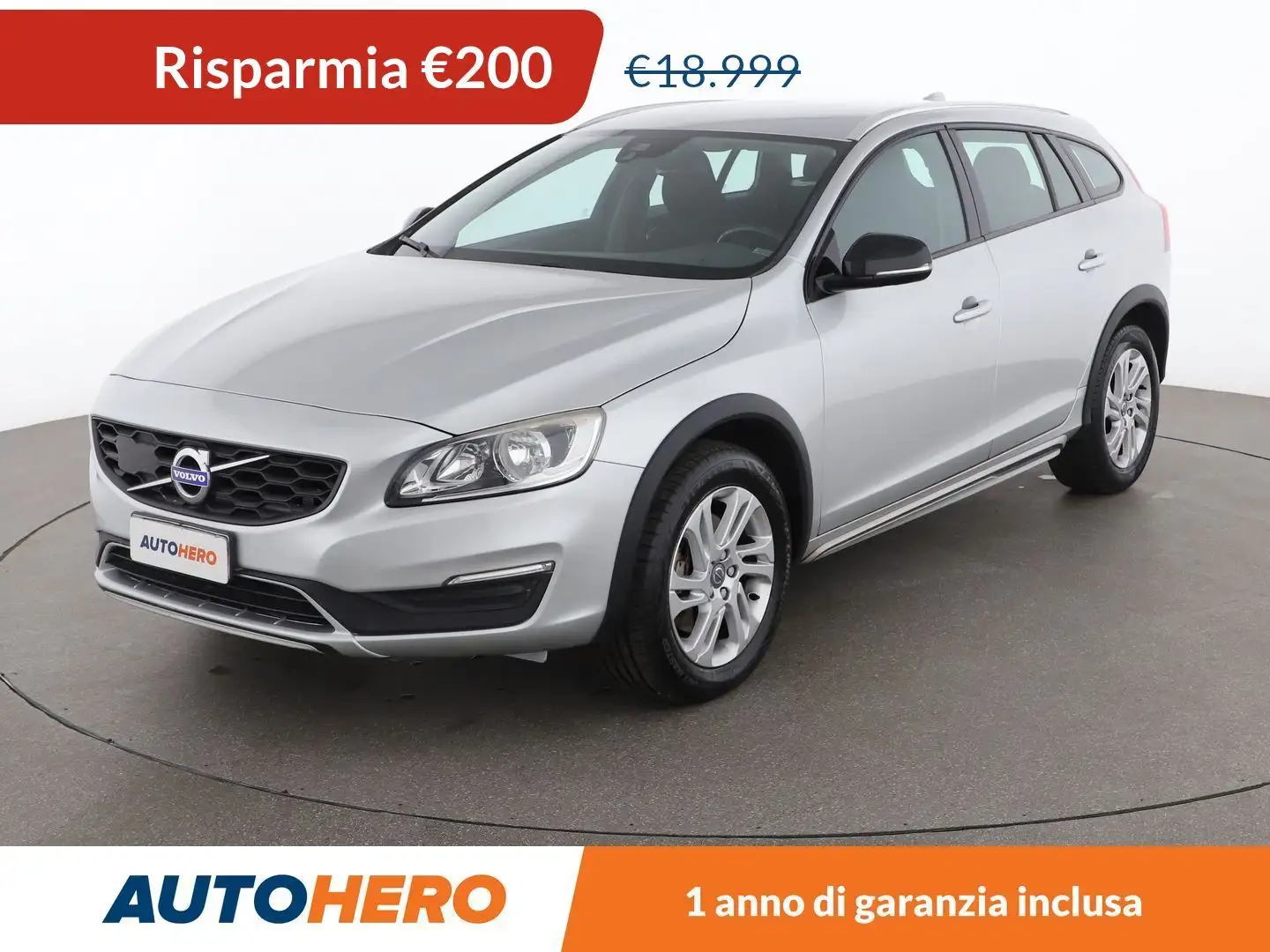 Volvo V60 Cross Country 2.0 D3 Grigio - 1