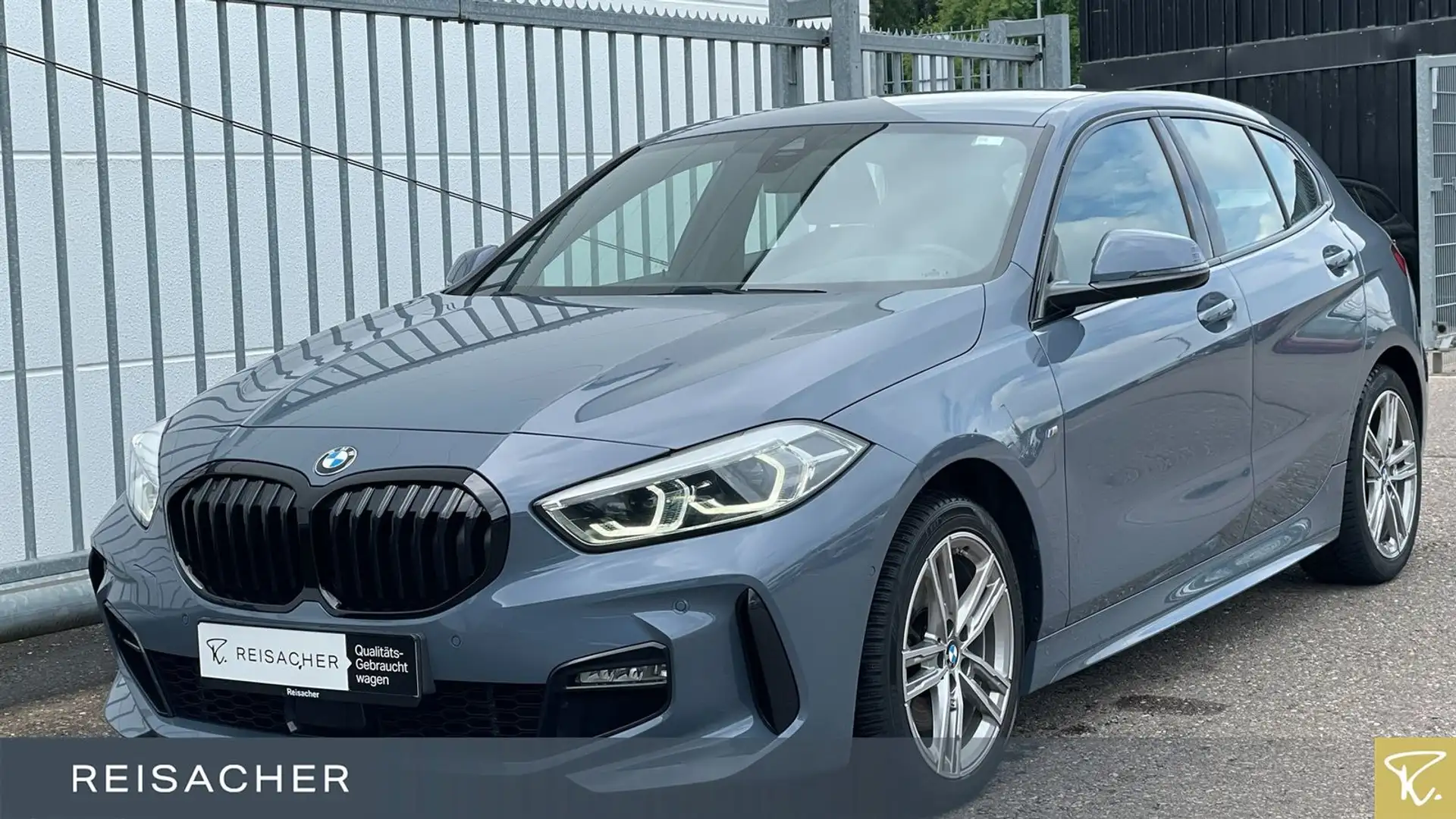 BMW 118 i M-Sport DKG LCProf RFK LED DAB 17"LM Gris - 1