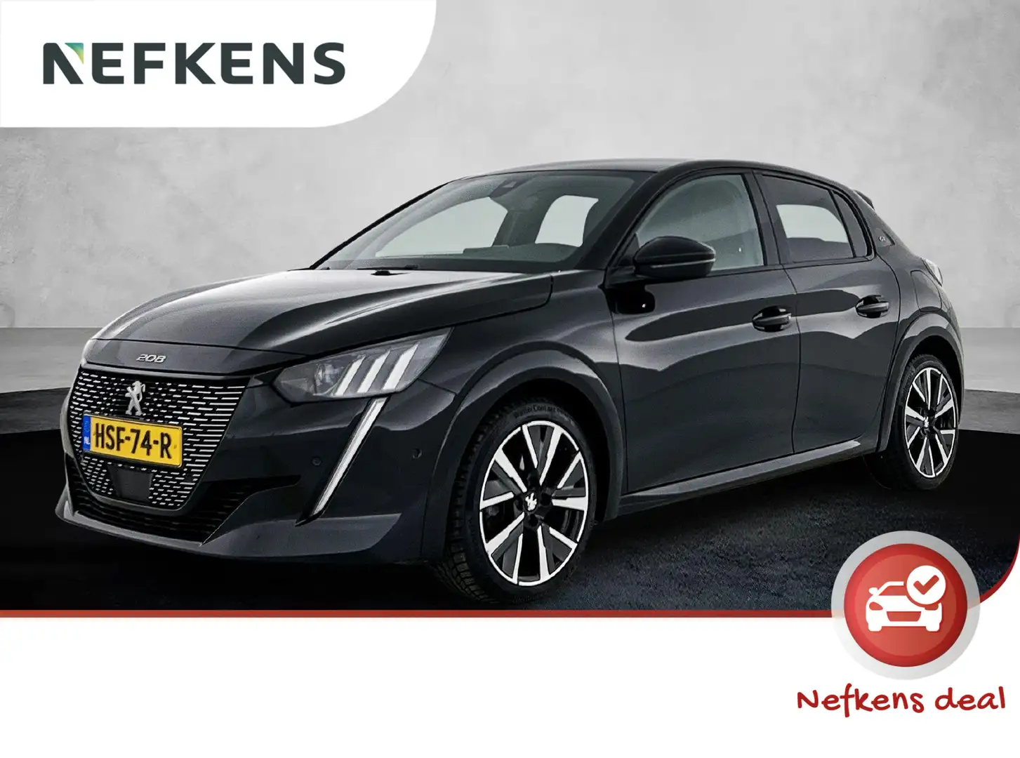 Peugeot 208 1.2 PureTech GT Pack 100pk Automaat | Climate Cont Noir - 1