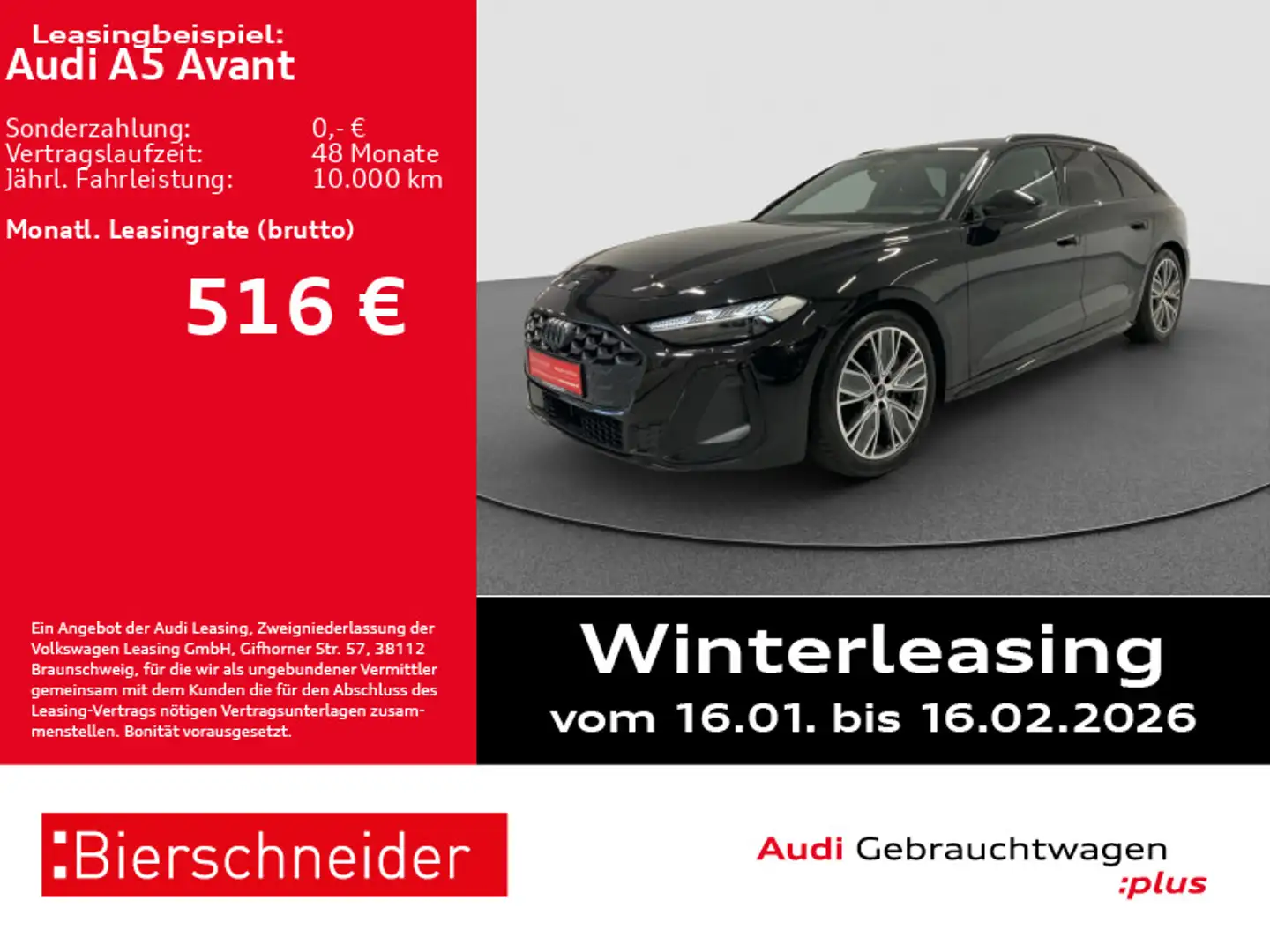 Audi A5 A5 Av TDI qu S-Line MATRIX OLED HuD B&O Schwarz - 1