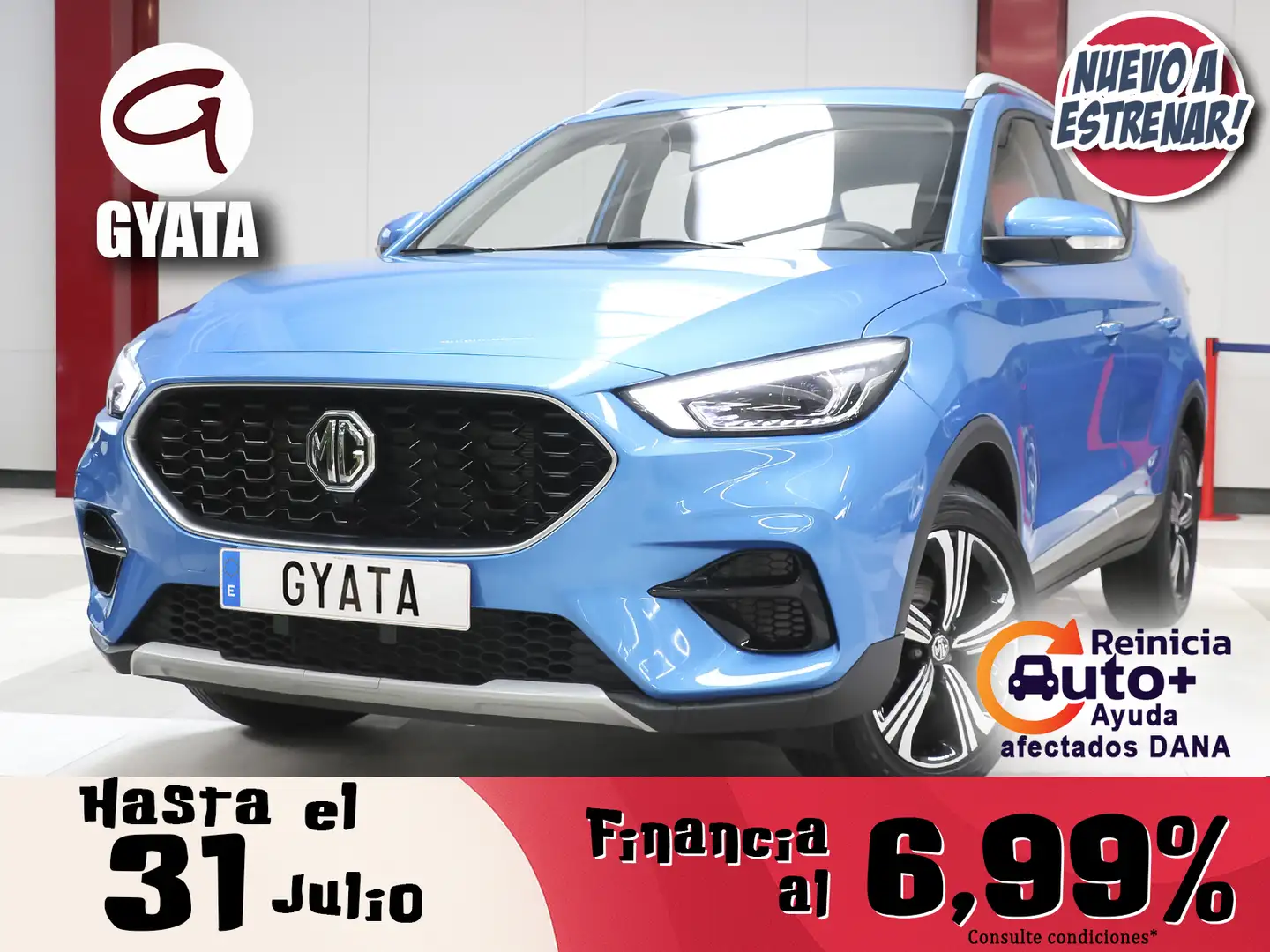 MG ZS 2.5 V6 Core 180 Azul - 1
