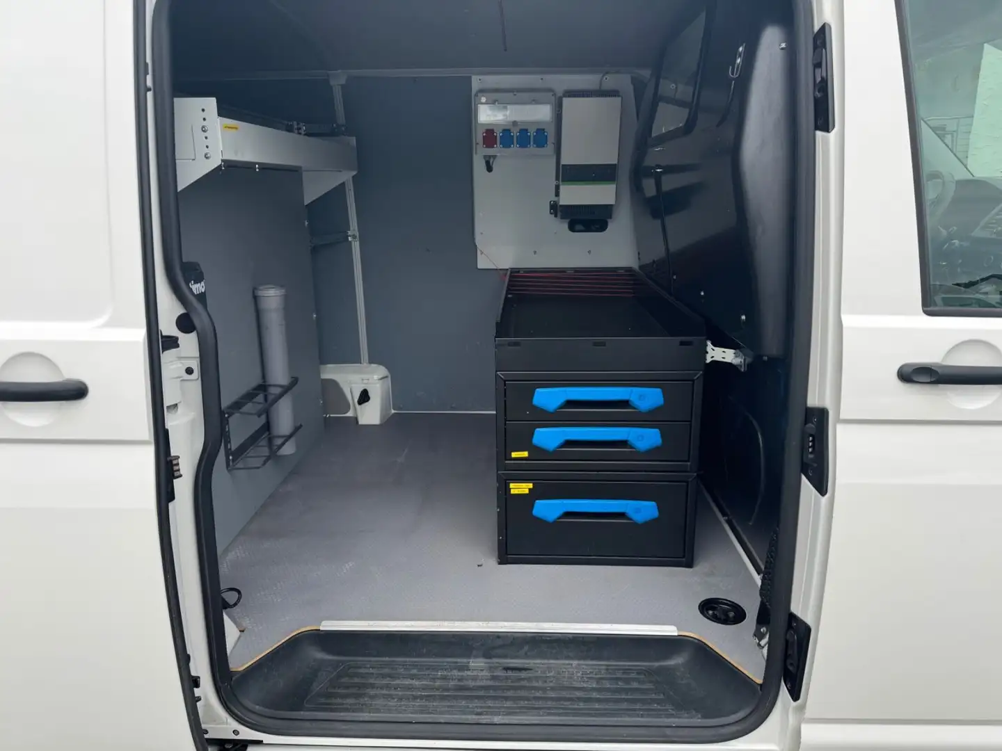 Volkswagen T6 Transporter 4Motion|SORTIMO FAHRZEUGEINRICHT| Blanc - 2