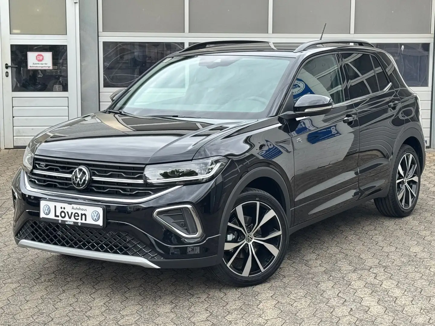 Volkswagen T-Cross 1.0 TSI DSG R-Line|ACC|Kamera|App-Connec Zwart - 1