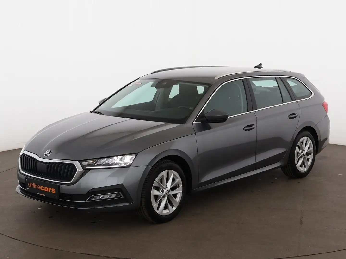 Skoda Octavia Combi 2.0 TDI Style Aut LED AHK HEAD-UP Grau - 2
