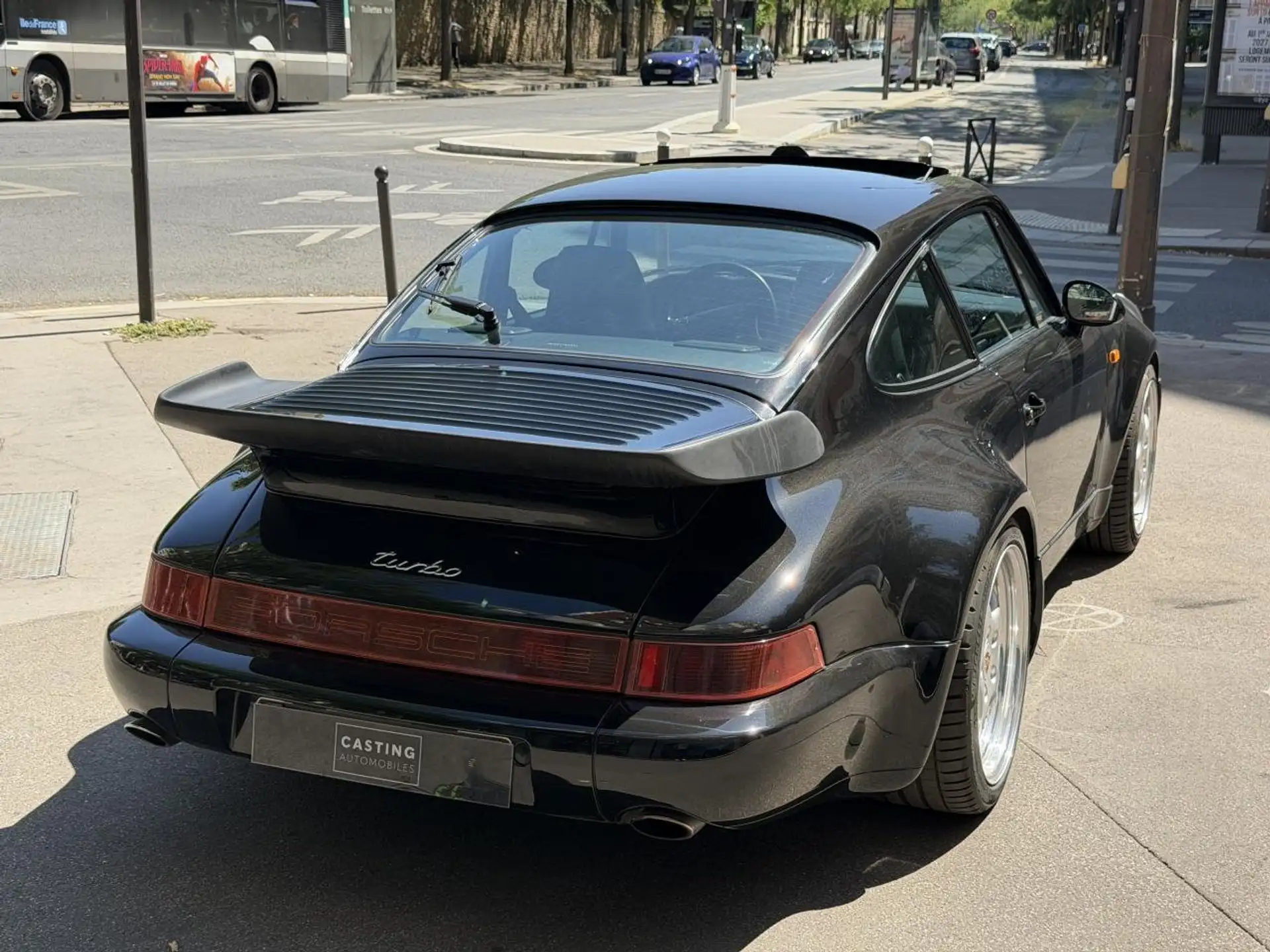 포르쉐 911 Turbo Coupe 1991 검정 사진 7